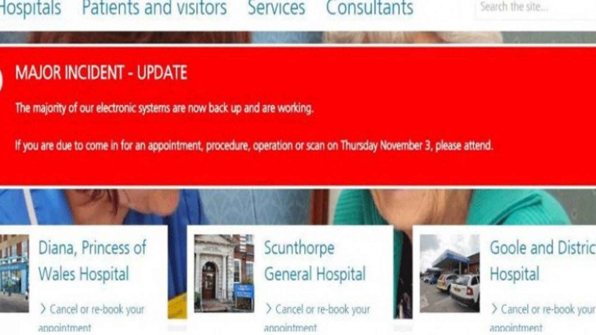 فايروس يلغي مئات العمليات الجراحية بعد استهداف أنظمة المستشفيات