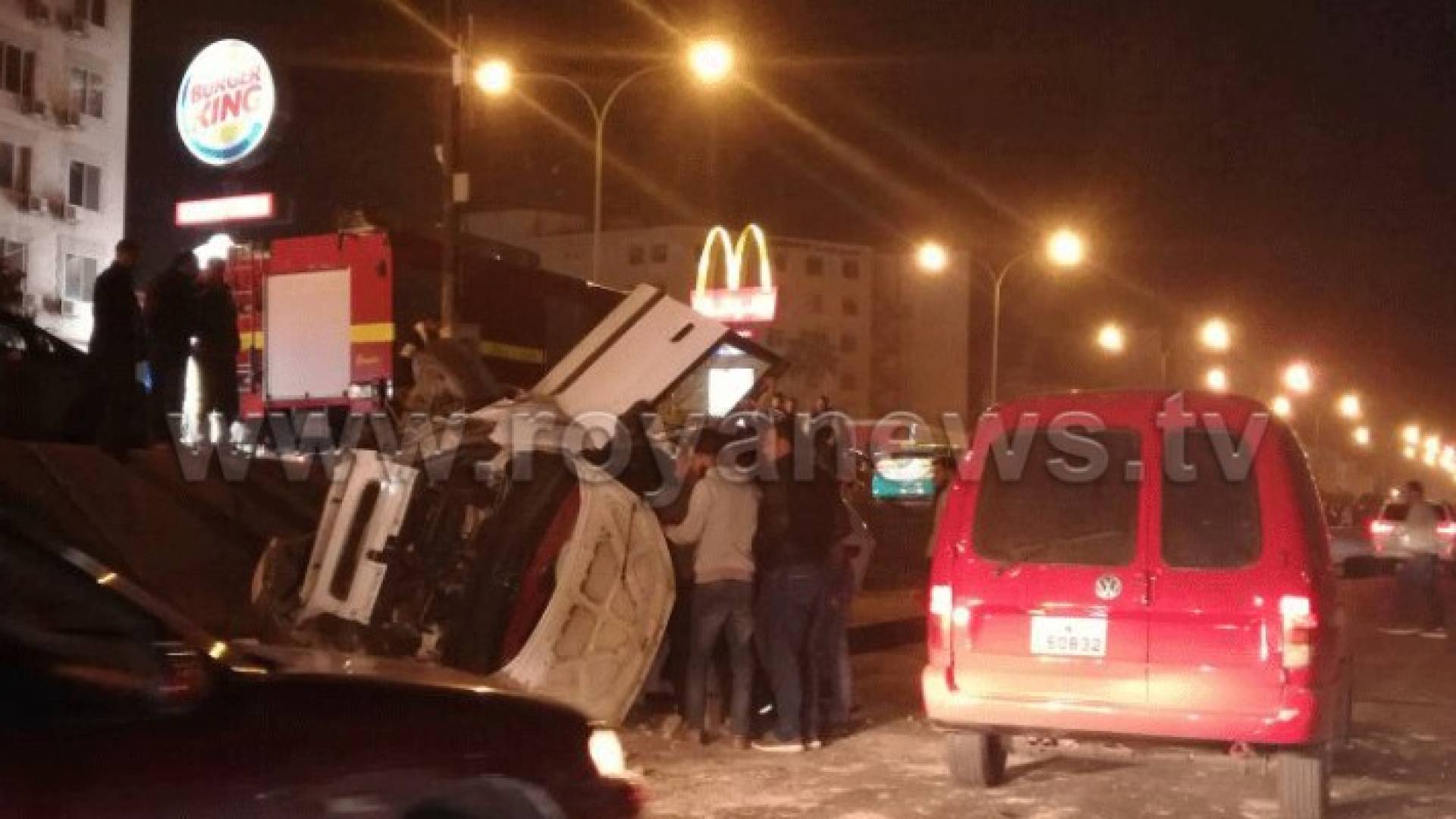 الصور من الحادث