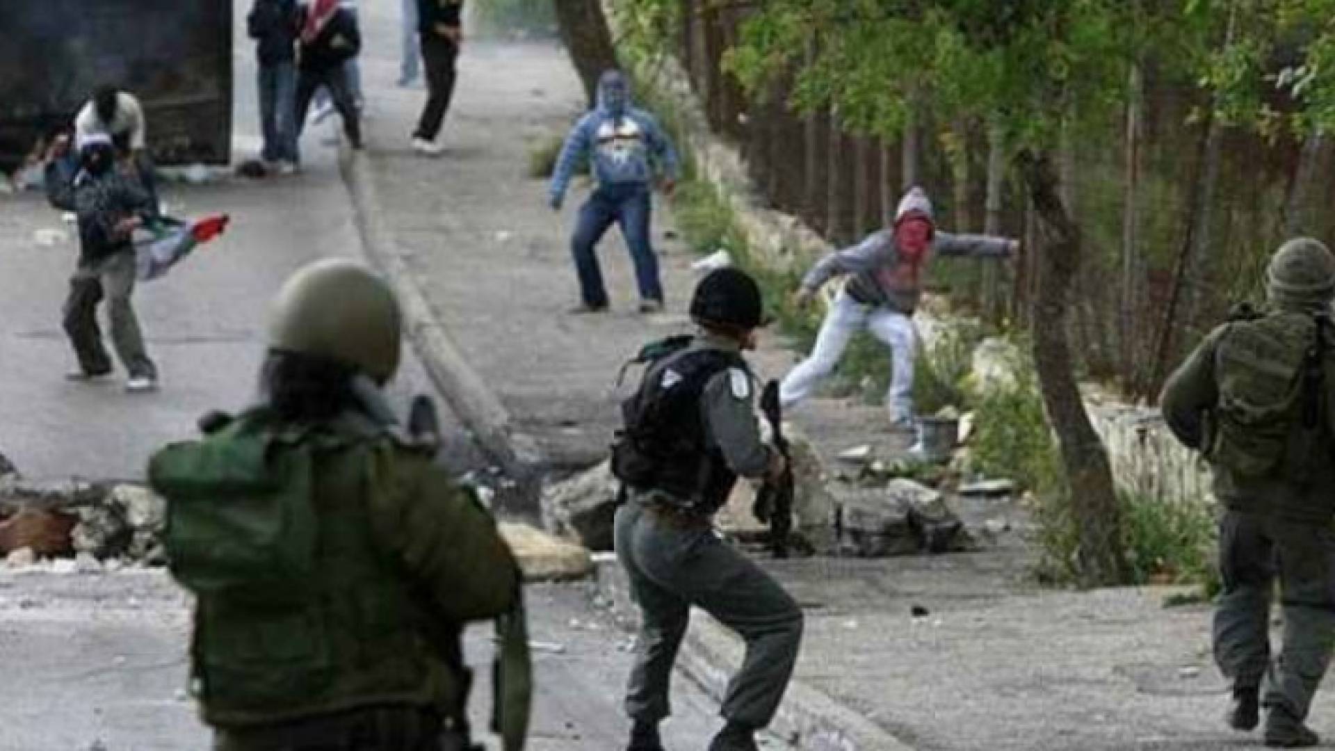  مواجهات مع قوات الاحتلال الإسرائيلي - ارشيفية