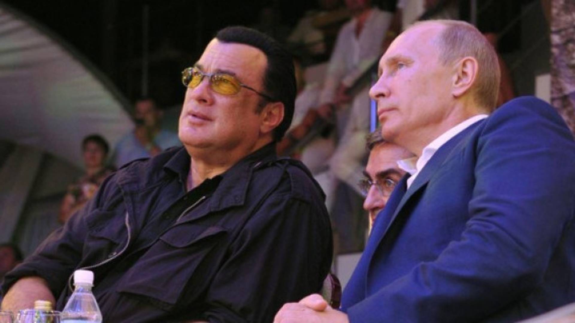 الرئيس الروسي والممثل الأميركي سيغال