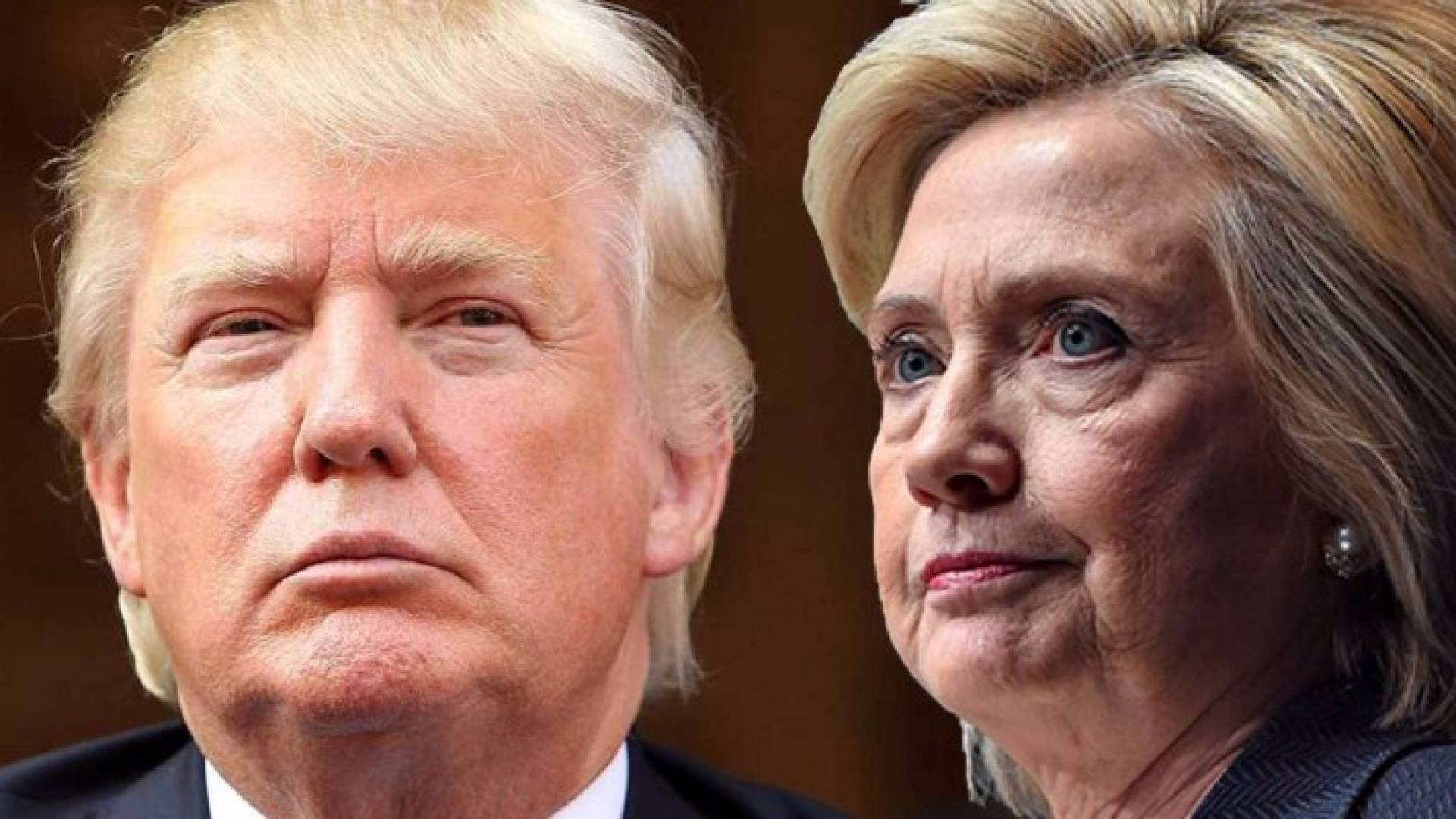 كلينتون وترامب 