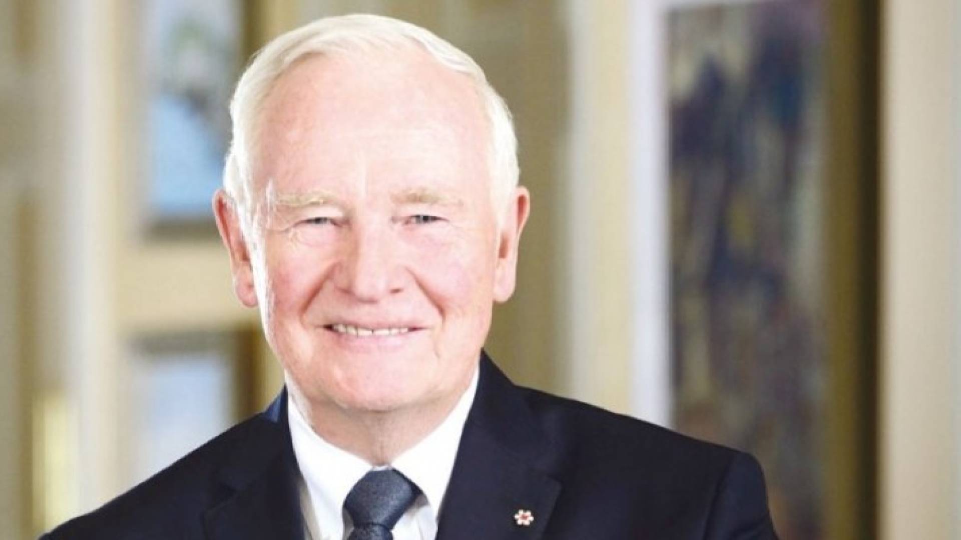 الحاكم العام لكندا ديفيد جونستون