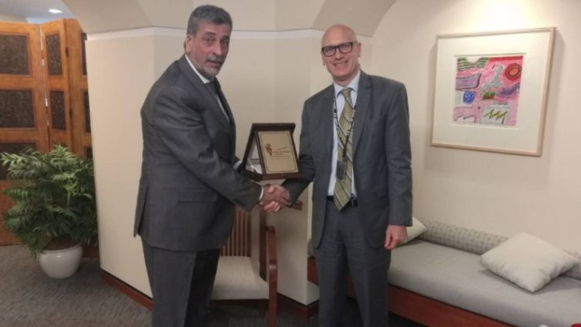 جانب من اللقاء