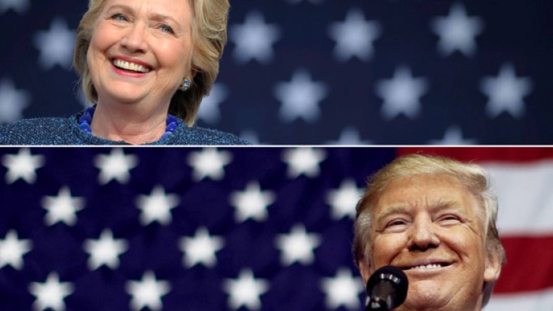 دونالد ترامب وهيلاري كلينتون
