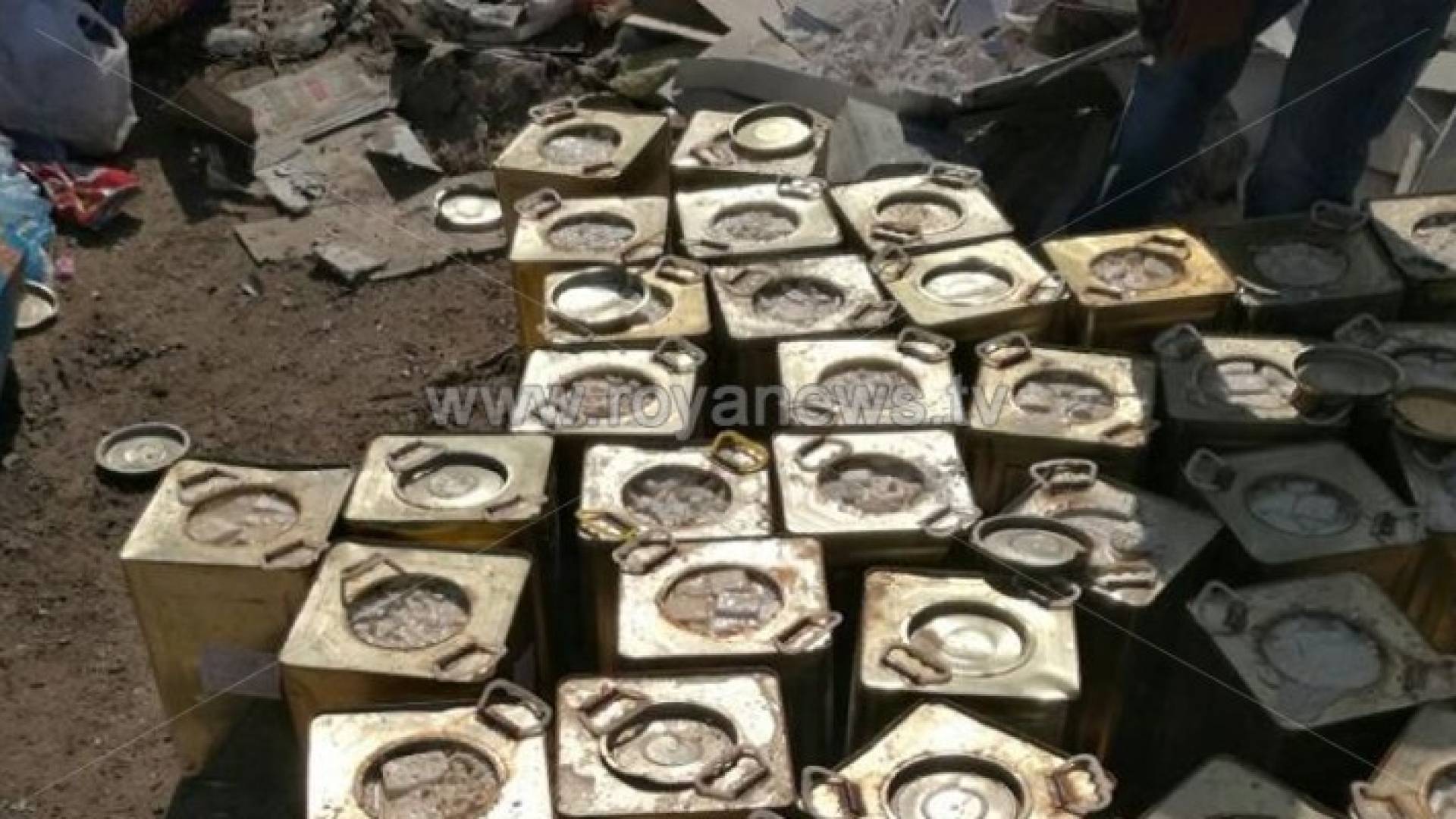 جانب من المضبوطات 