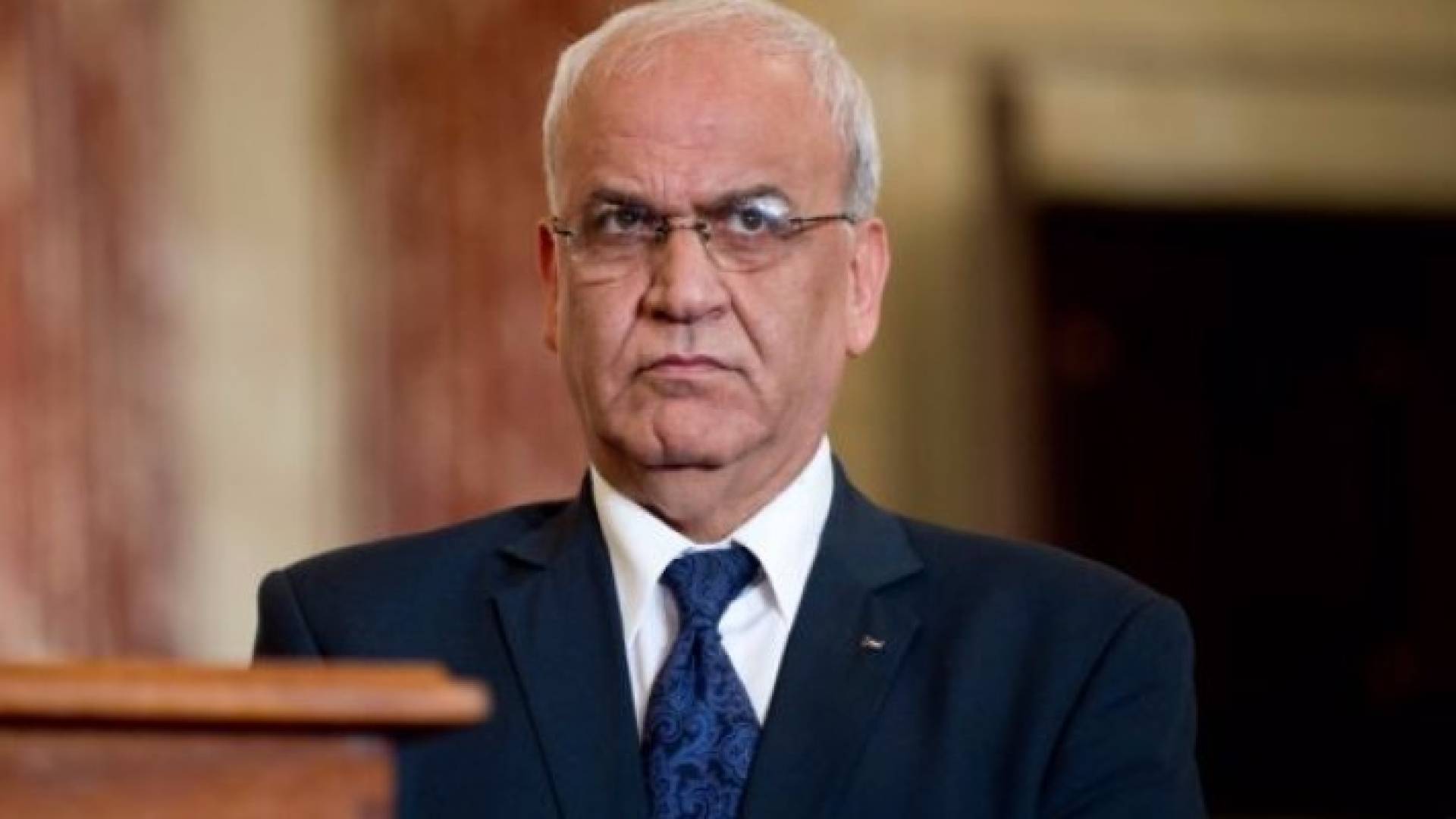 أمين سر اللجنة التنفيذية لمنظمة التحرير الفلسطينية صائب عريقات