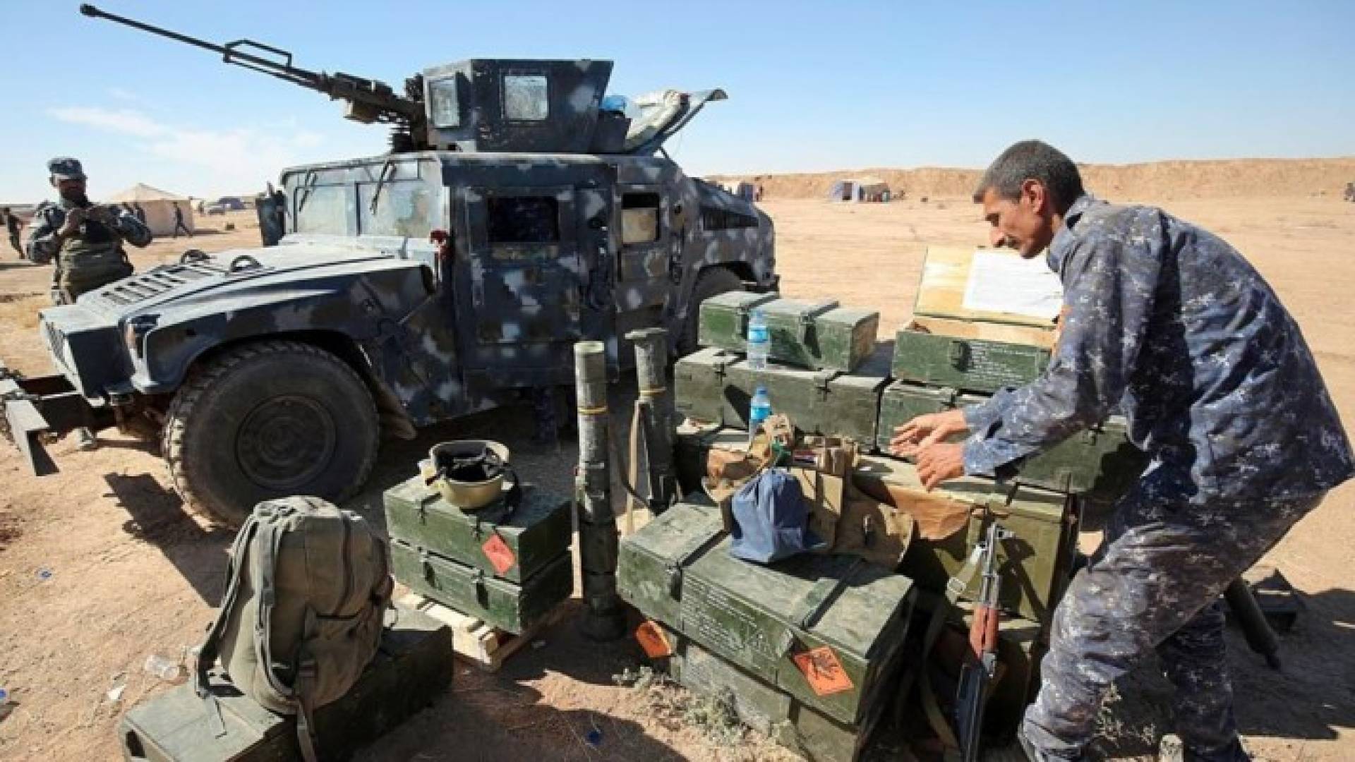 عناصر من الشرطة العراقية 