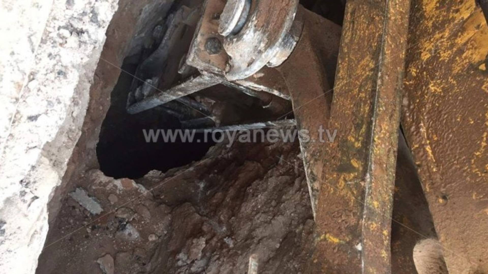 المغارة التي اكتشافها في اربد