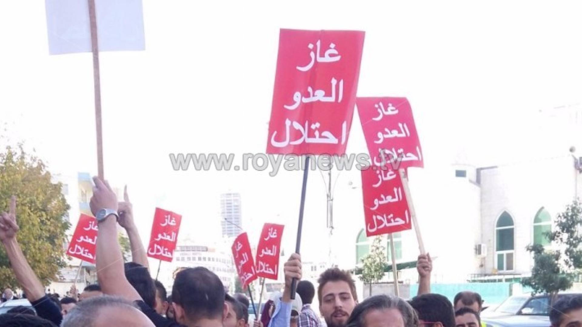 اعتصام المفرج من الاجهزة الامنية عقب اعتصام امام رئاسة الوزراء 