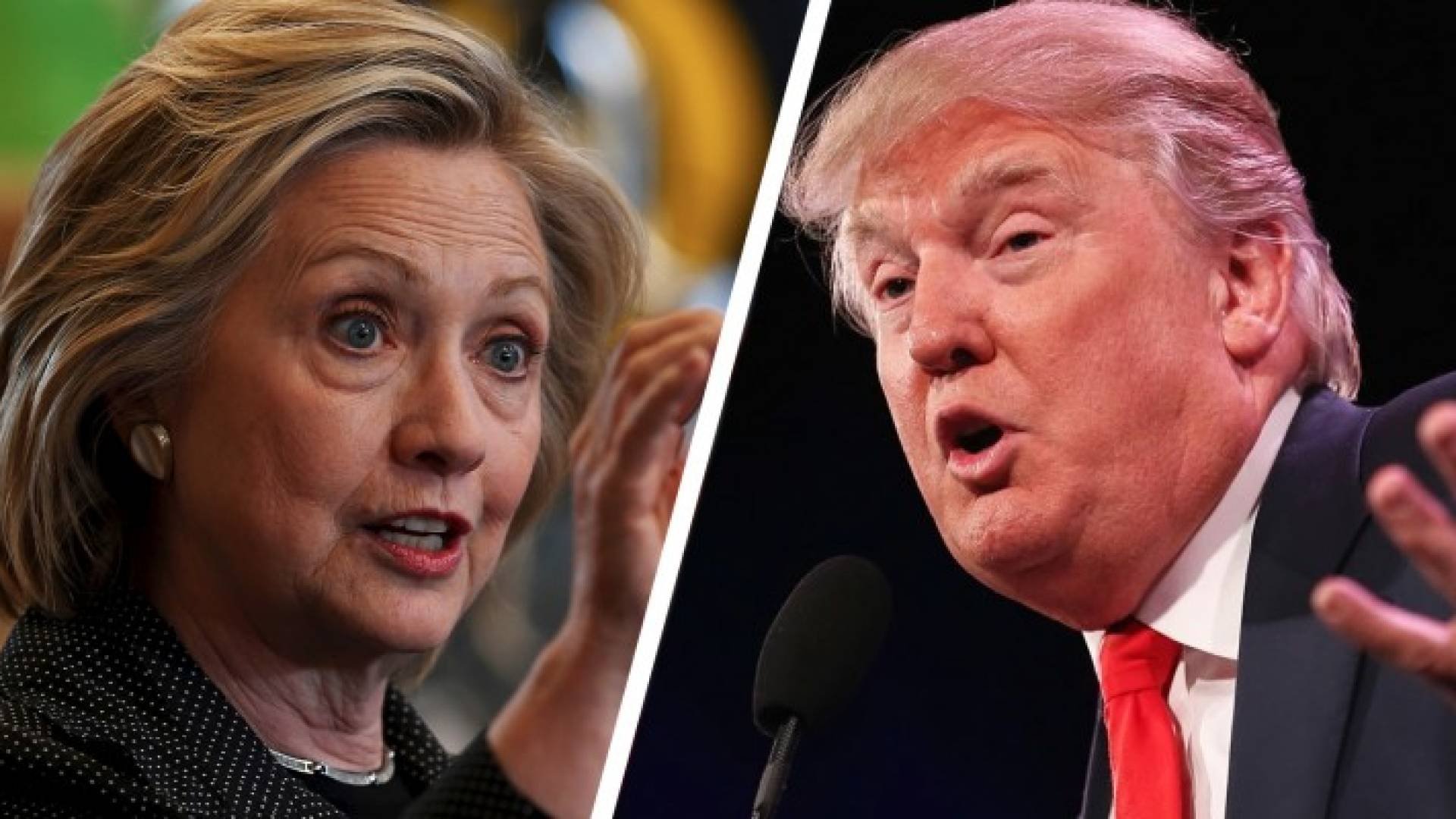 الرئيس الأمريكي المنتخب وهيلاري كلينتون