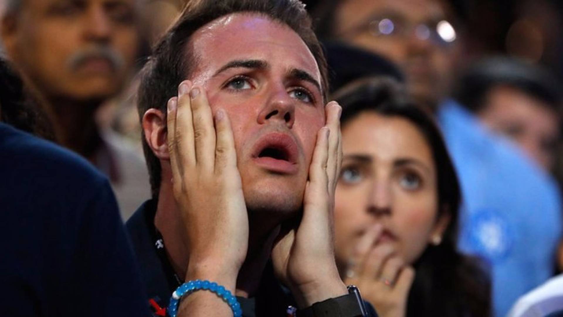 أمريكي مصدوم من فوز ترامب 