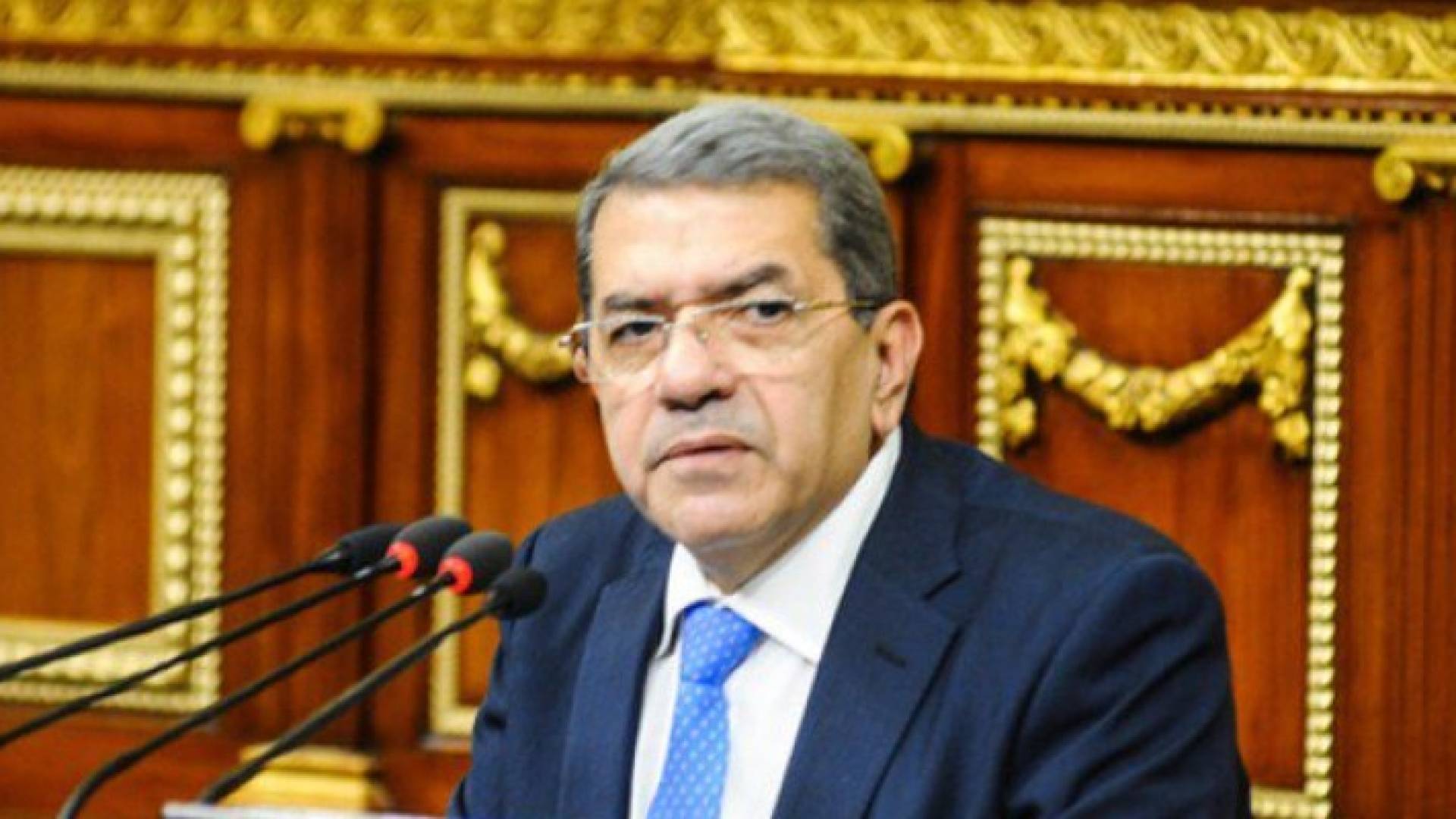 وزير الماليةالمصري عمرو الجارحي- ارشيفية