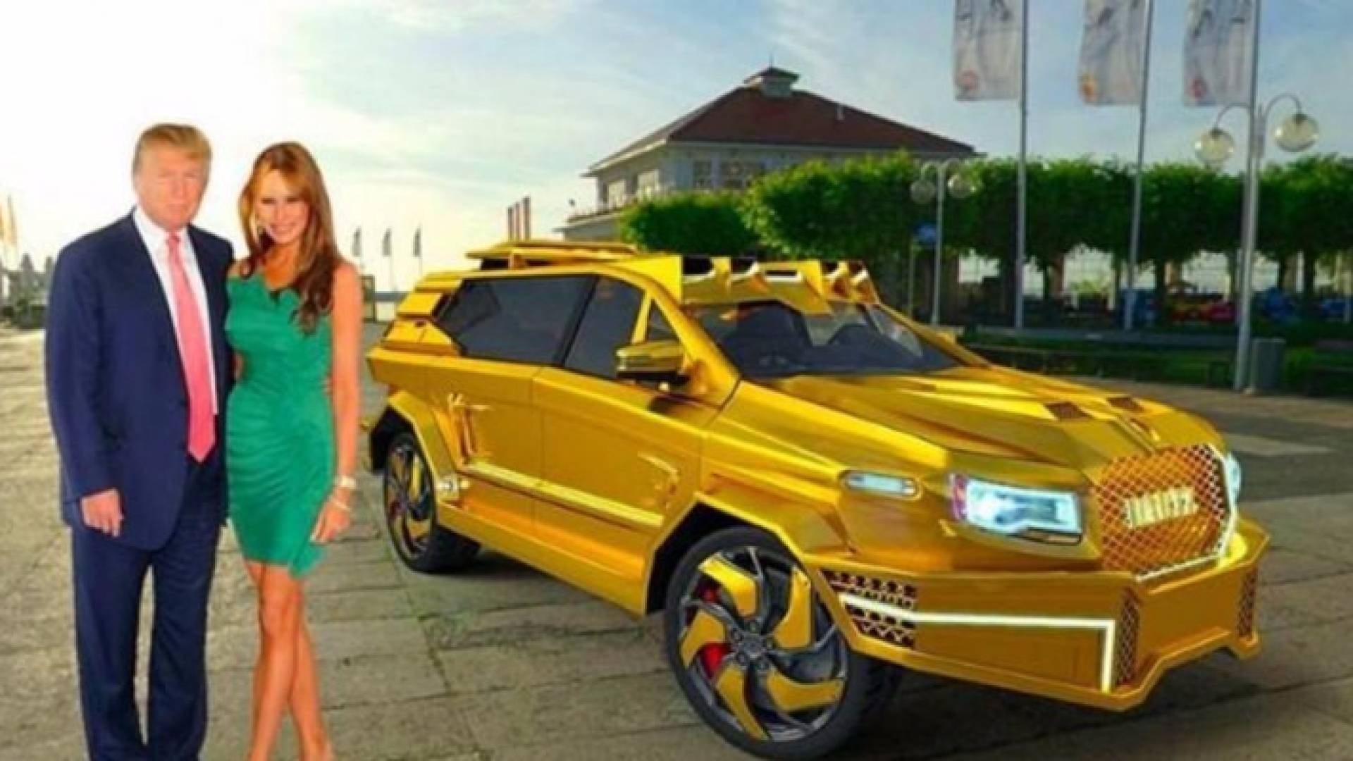 السيارة هي من نوع "مرسديس بنز جي إل كلاس" بـ1500 حصان