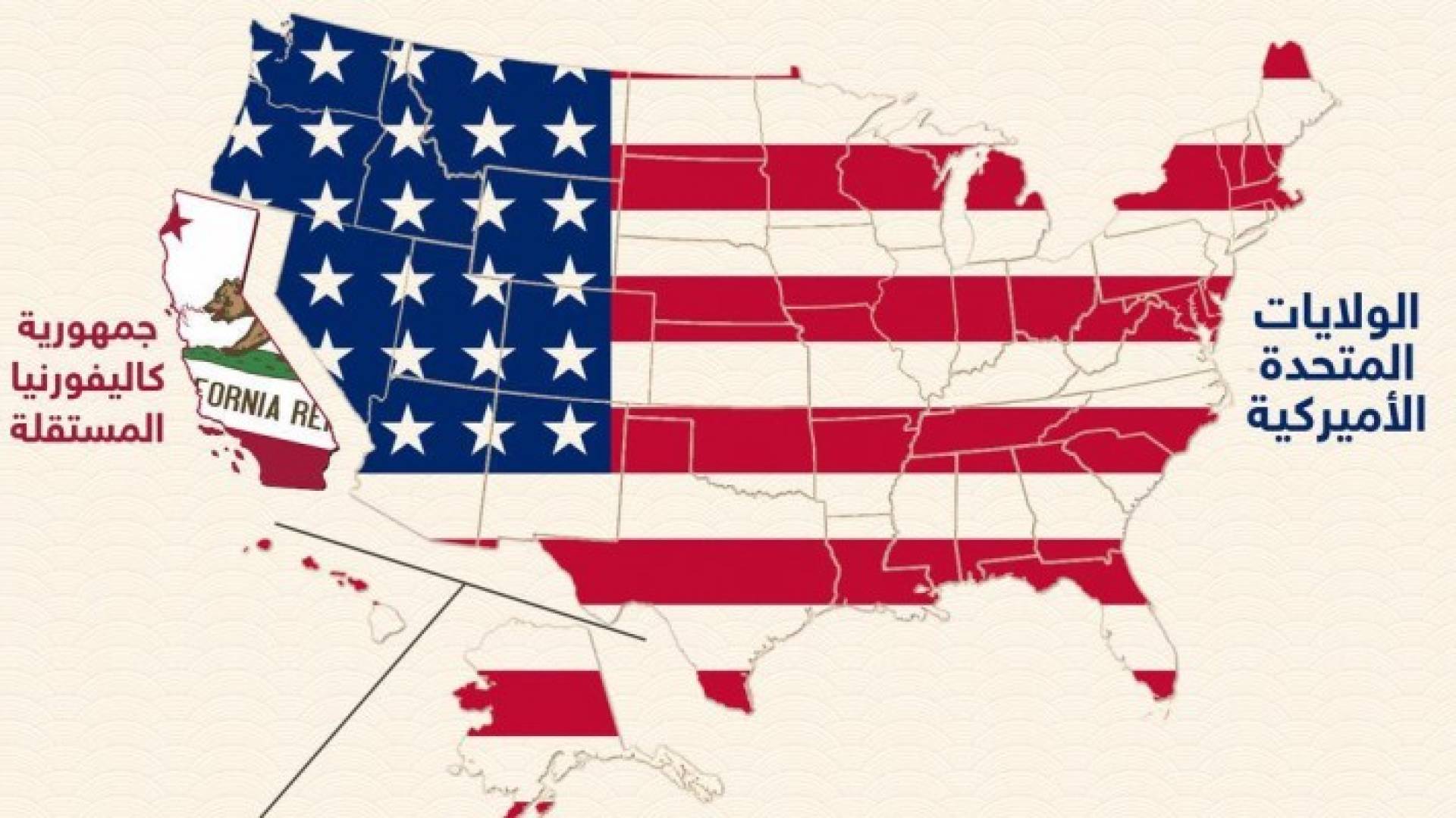 خارطة امريكا 