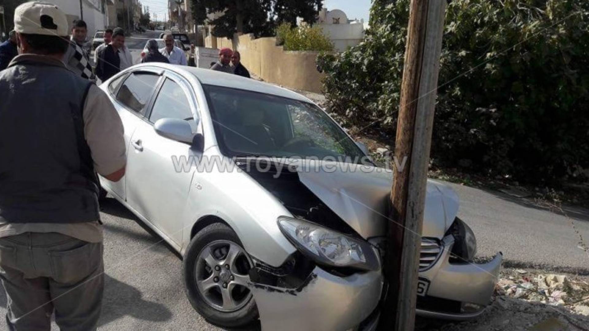 صورة المركبة التي تم مطاردتها