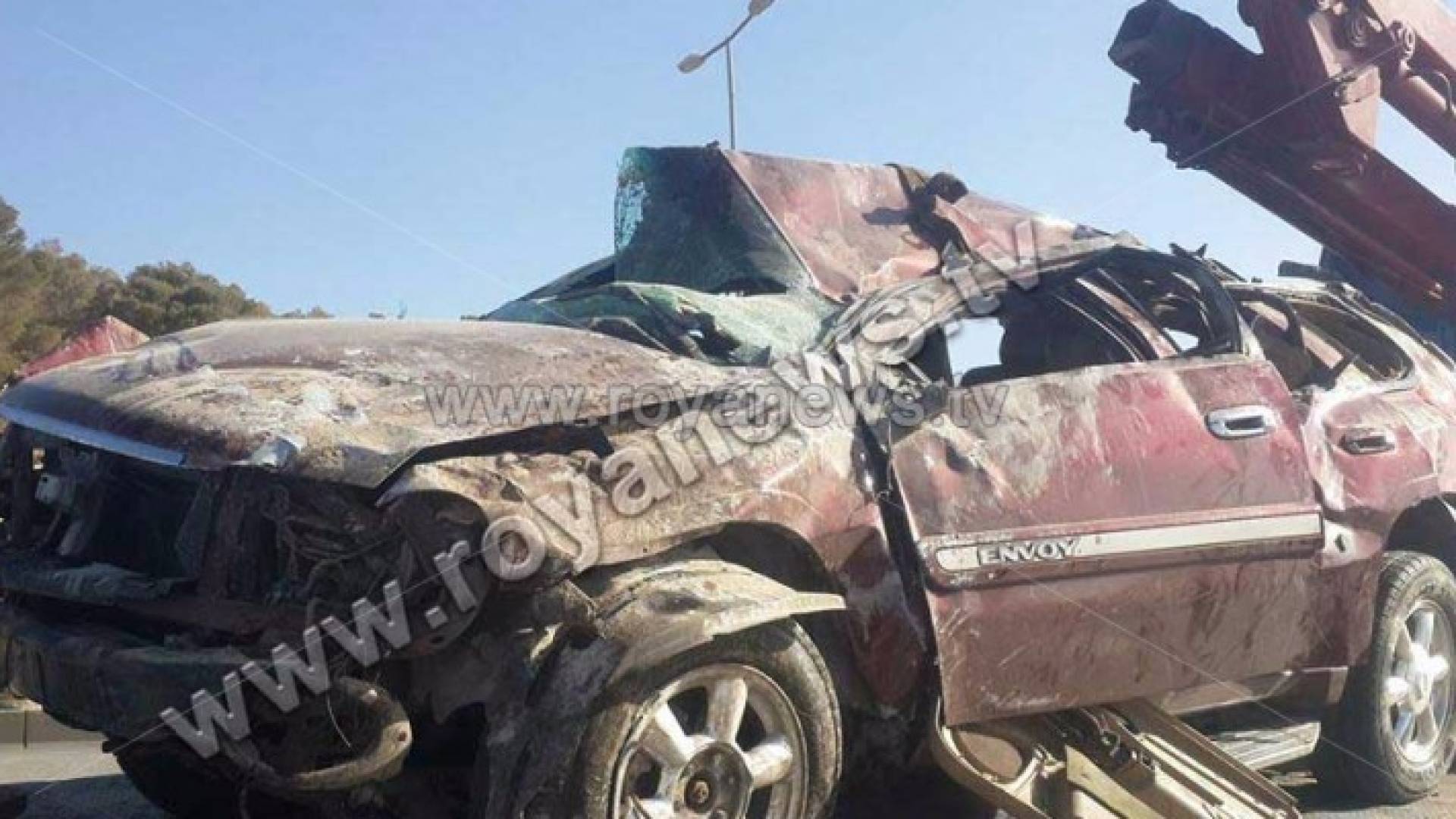 الحادث على طريق اربد عمان