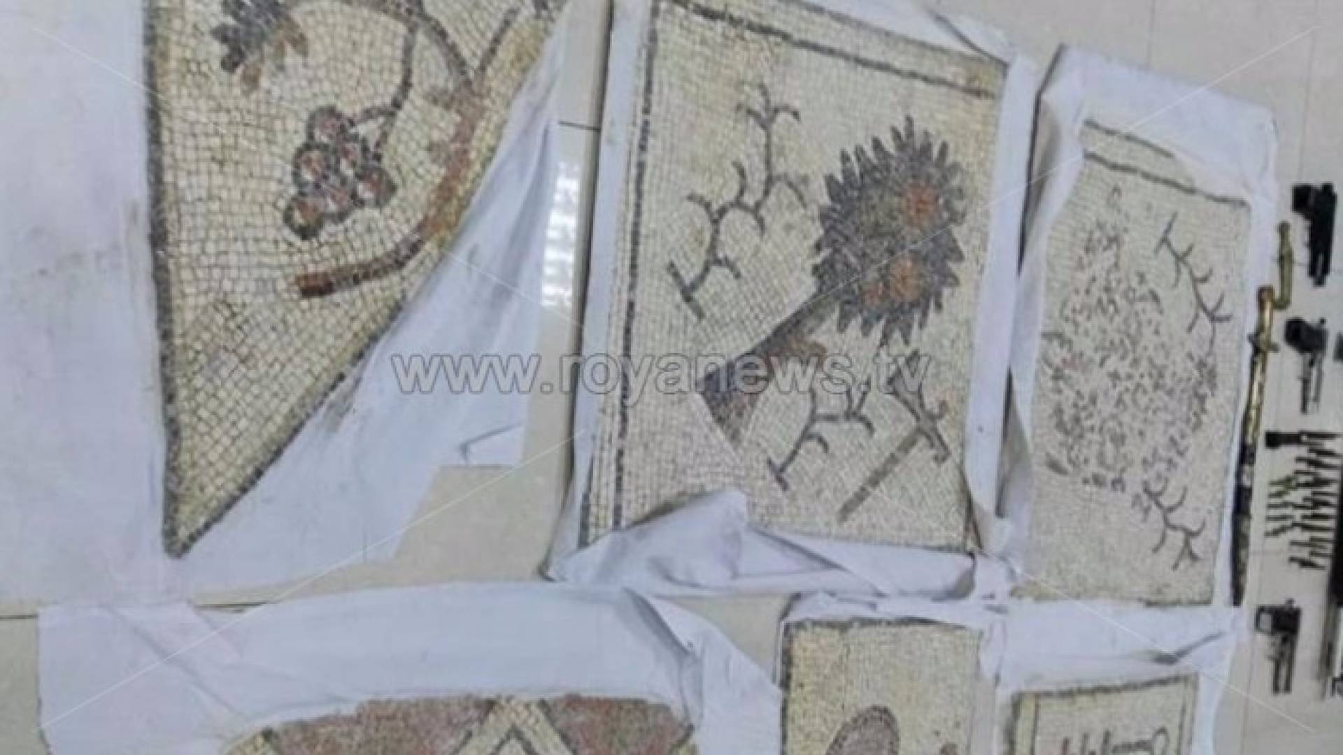 جزء من المضبوطات