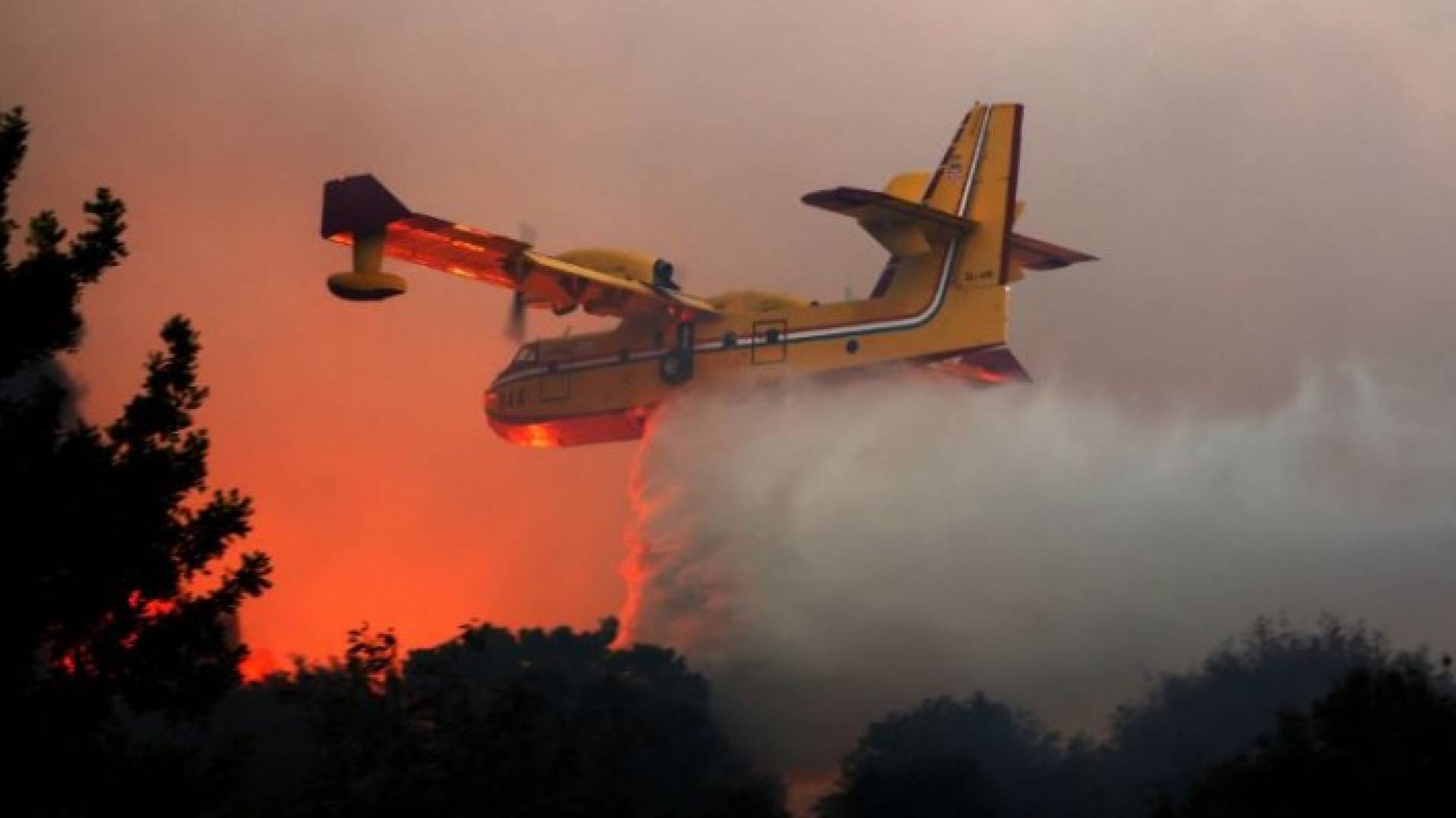 استخدام مليون ونصف طن من المواد "المعيقة للحرائق" ألقيت من الجو لوقف الحراق