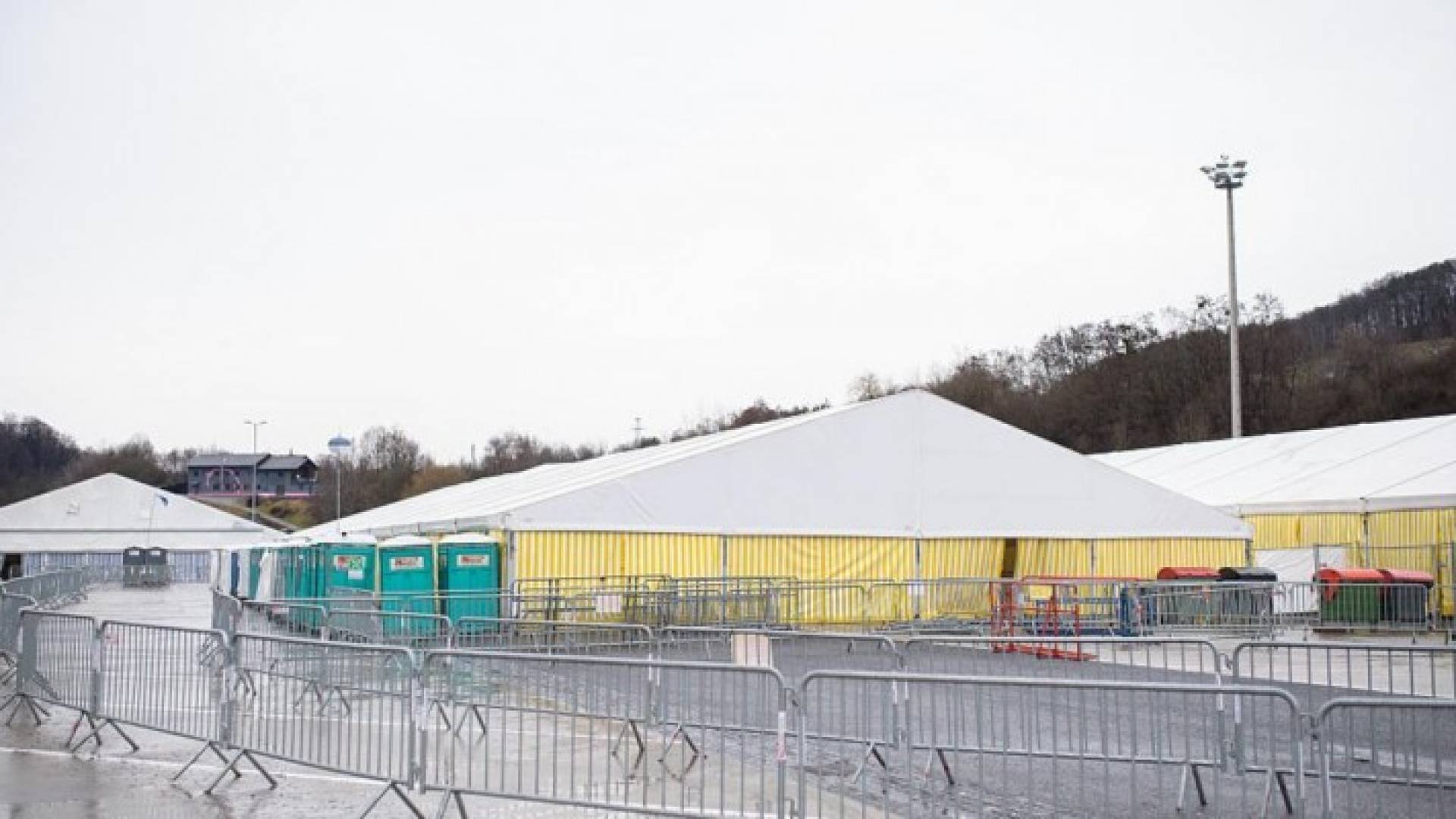 مركز لإيواء اللاجئين في النمسا