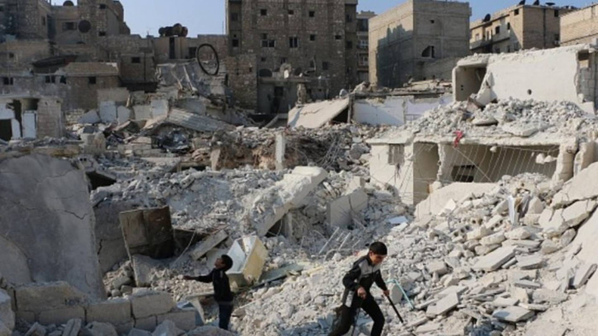 آثار الدمار في شمال حلب