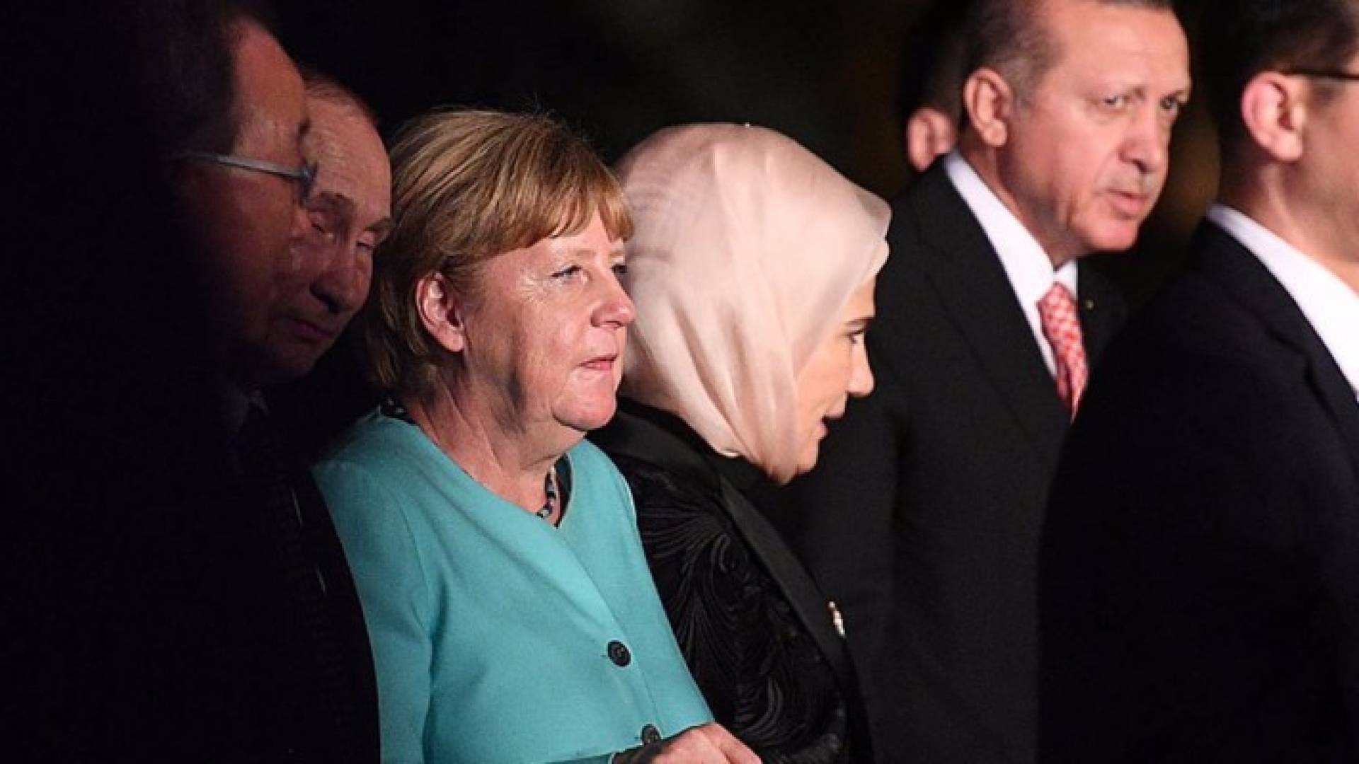 ميركل وأردوغان بلقطة أرشيفية