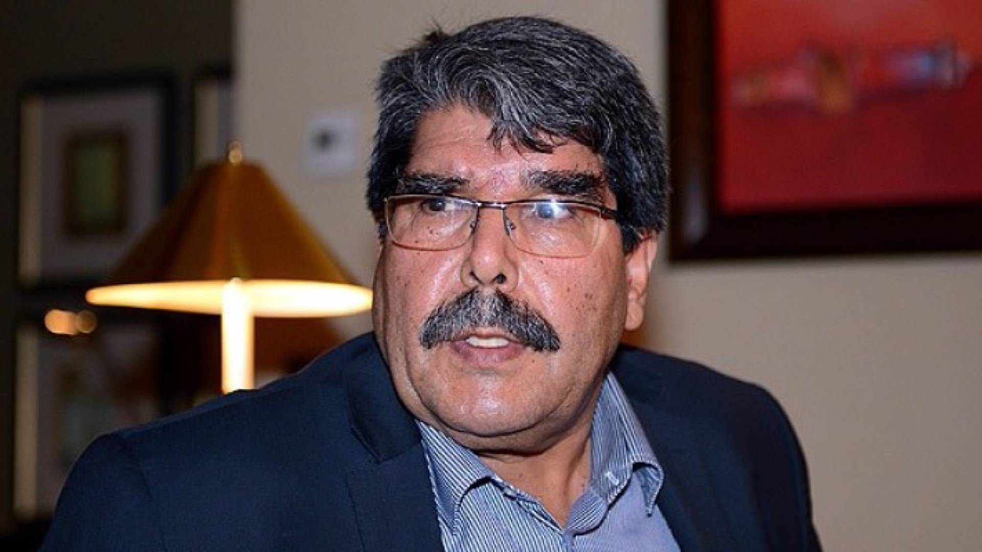 زعيم حزب الاتحاد الديموقراطي الكردي السوري صالح مسلم