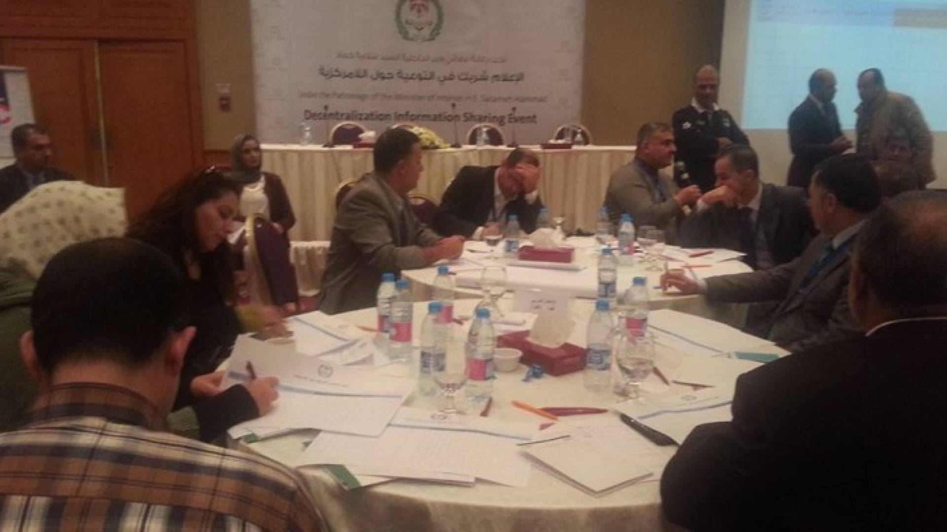 صورة من ورشة العمل