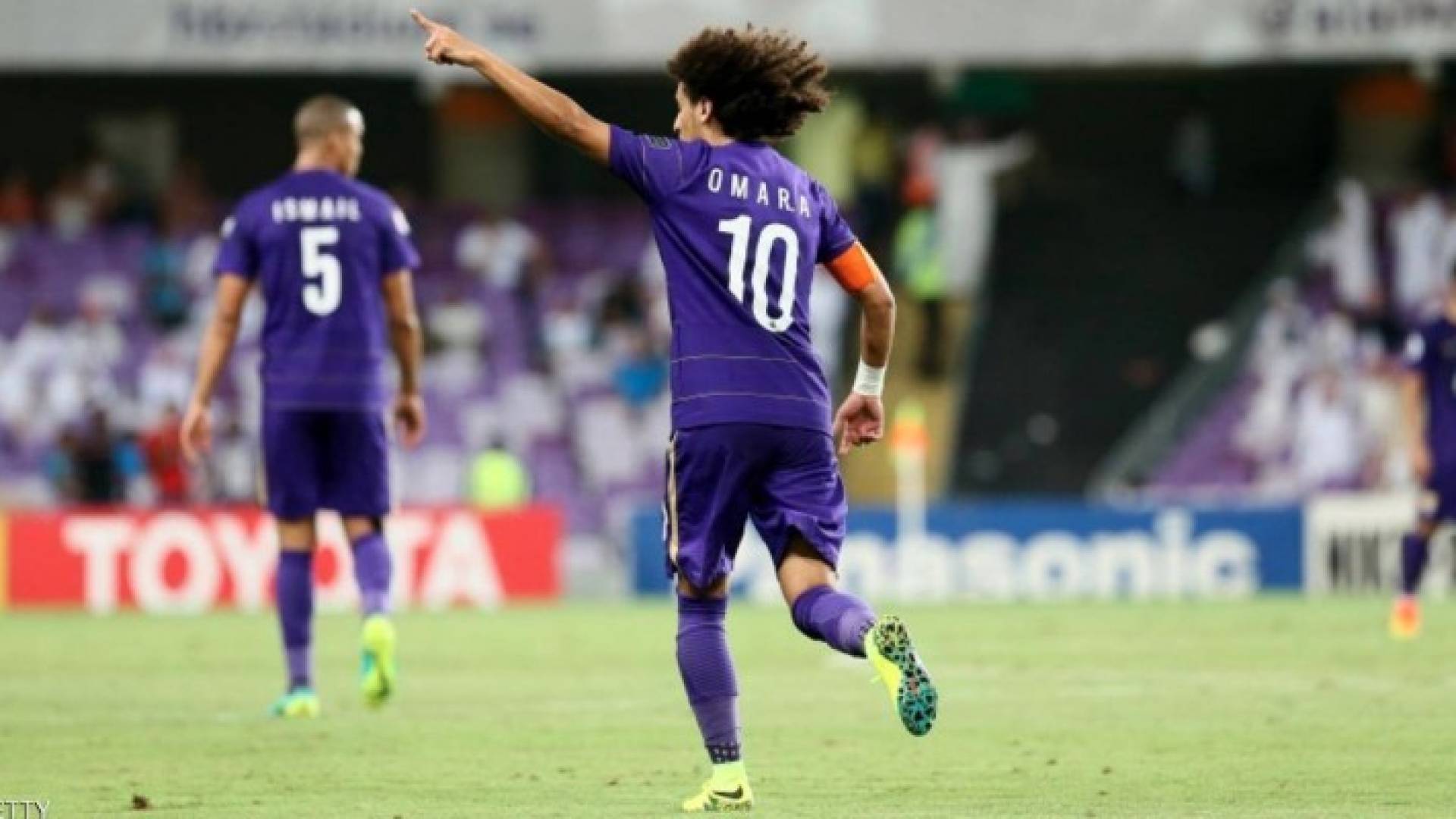 اللاعب الإماراتي عمر عبدالرحمن