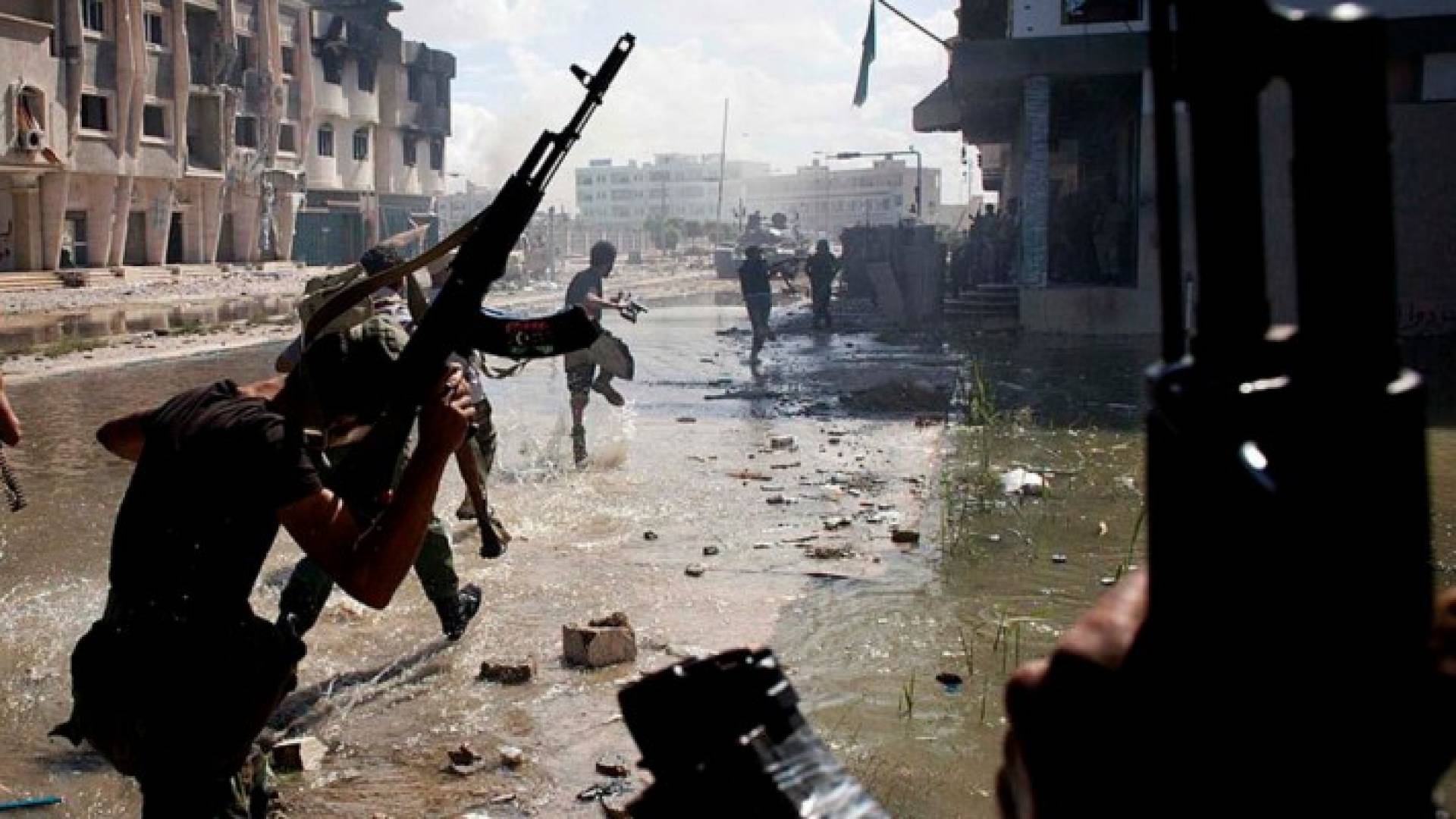  مسلحون في سرت. أرشيفة