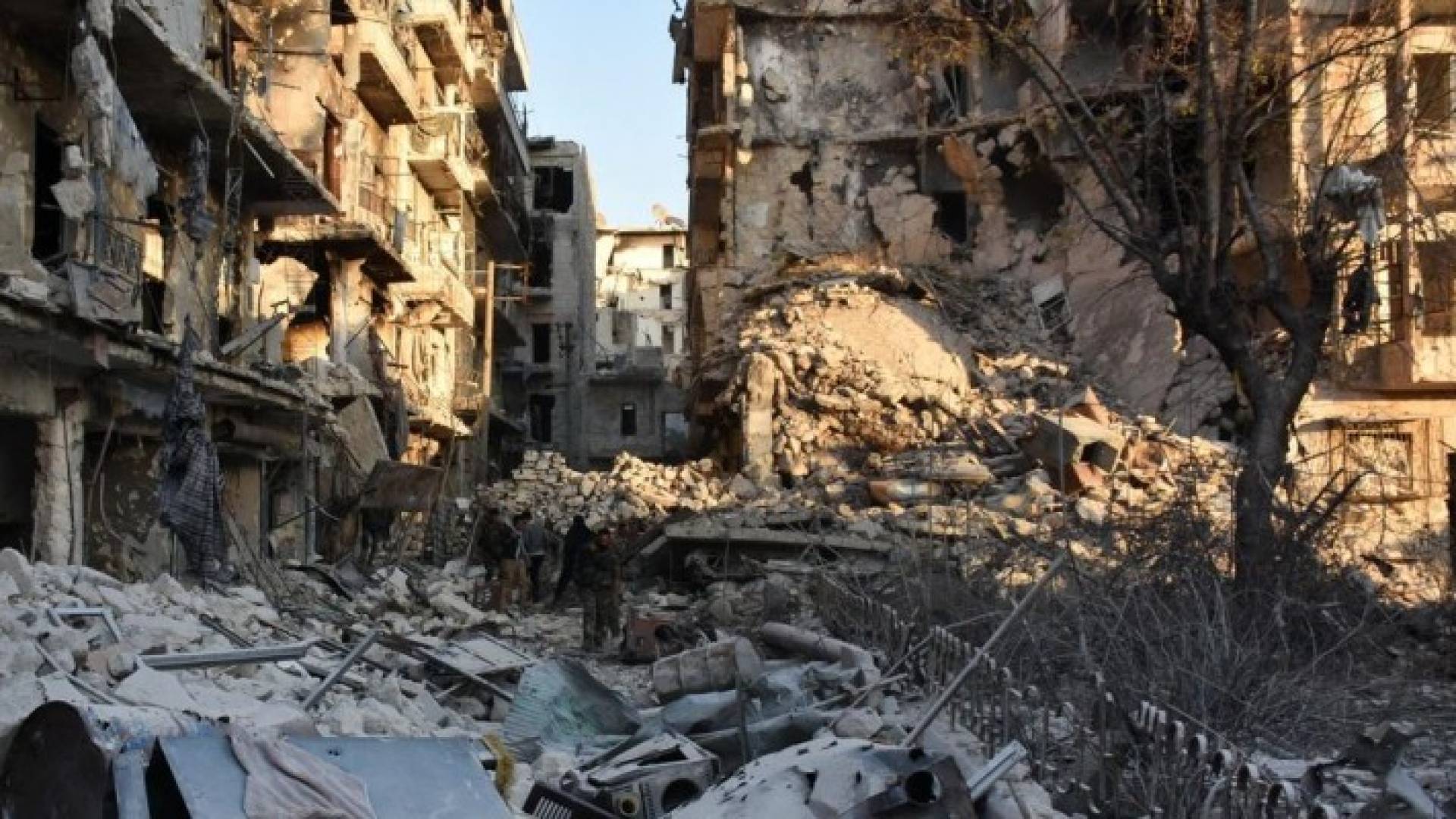  مناطق واسعة من حلب تعرضت للدمار