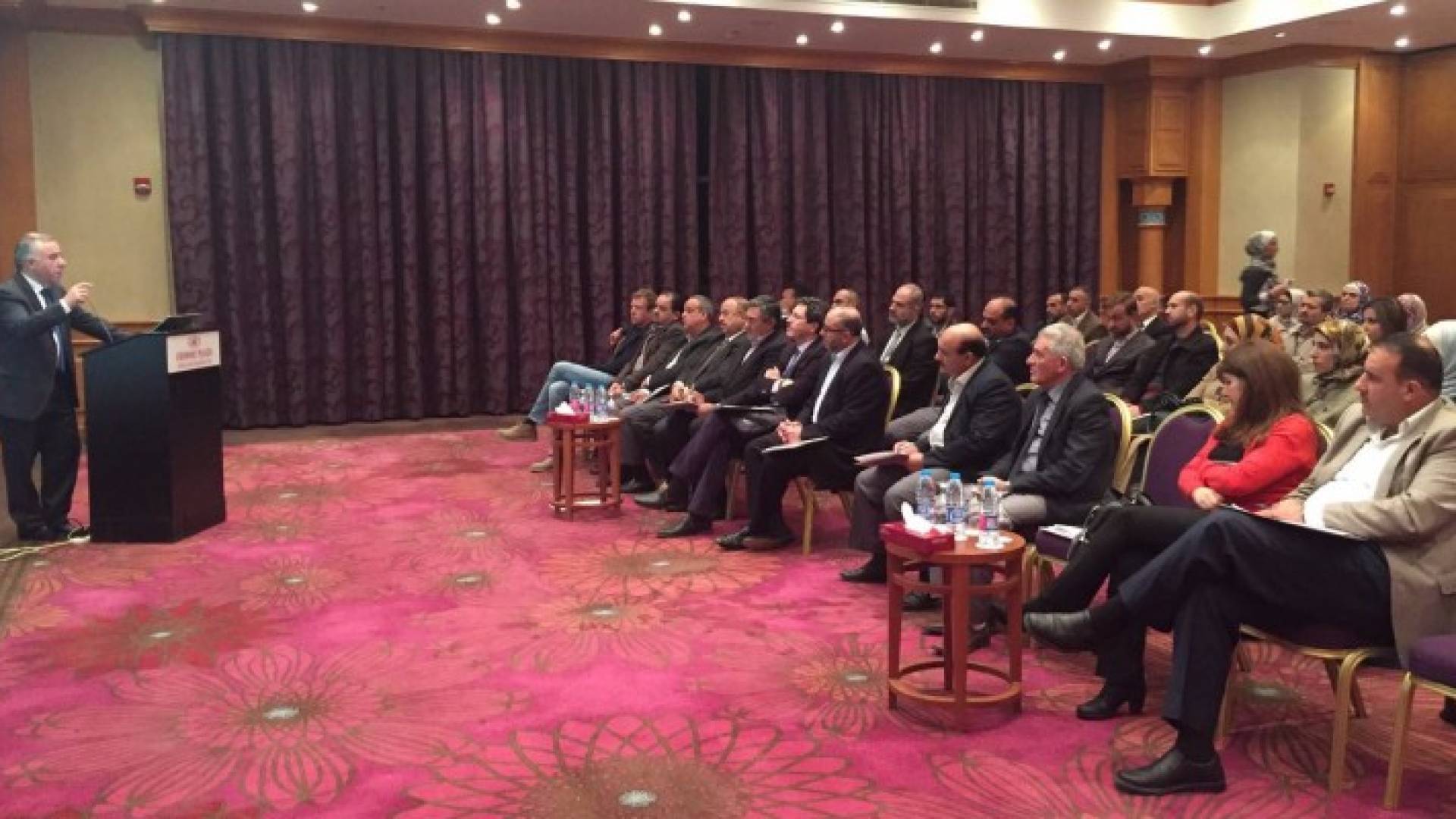 المياه تنظم ورشة لكافة الجهات المعنية بمشروع الادارة المتكاملة للحماة في محطات الصرف الصحي 