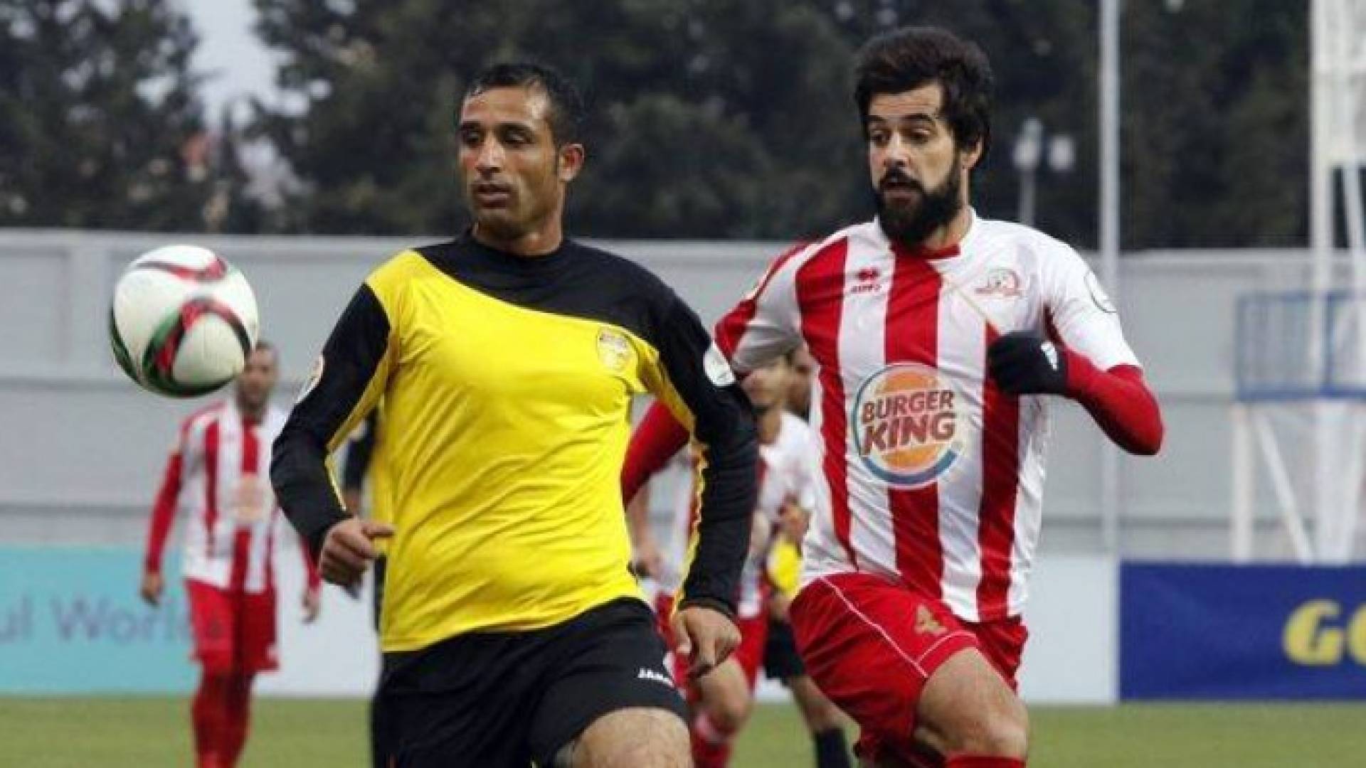 جانب من المباراة