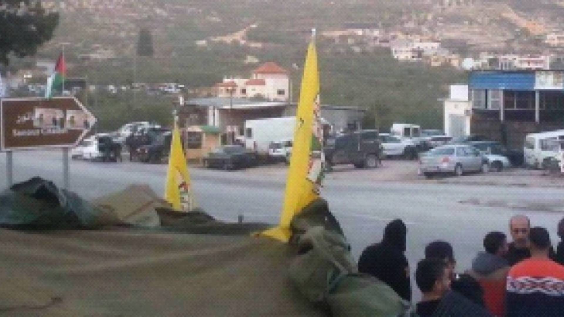 خيمة التضامن مع الأسير حمور