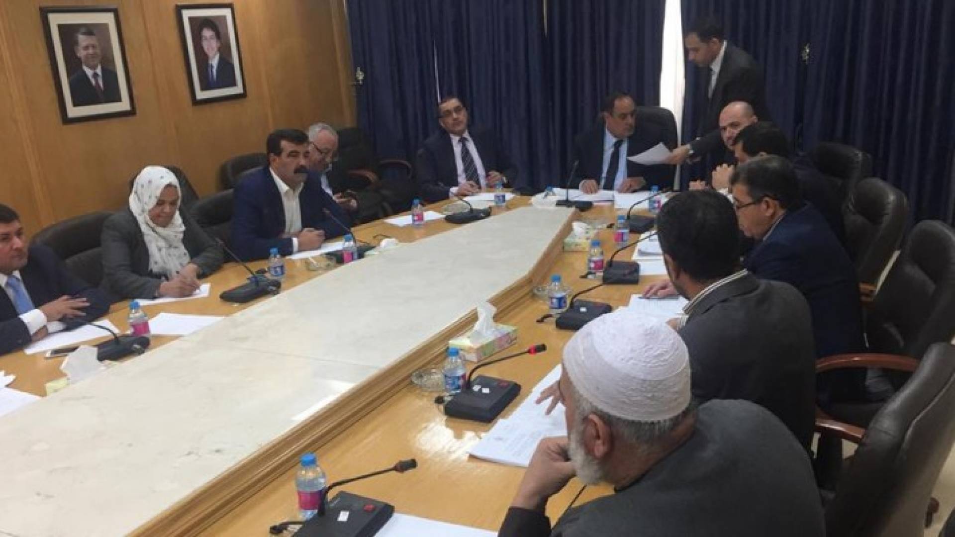 جانب من اجتماع اللجنة النيابية الزراعية