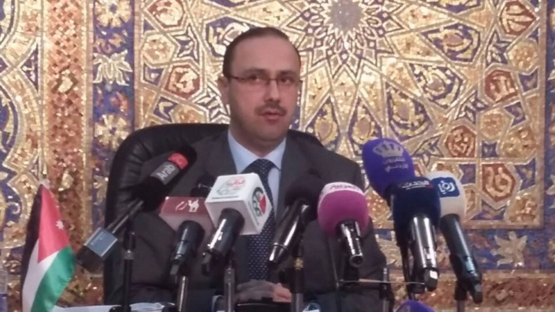 جانب من المؤتمر الصحفي 