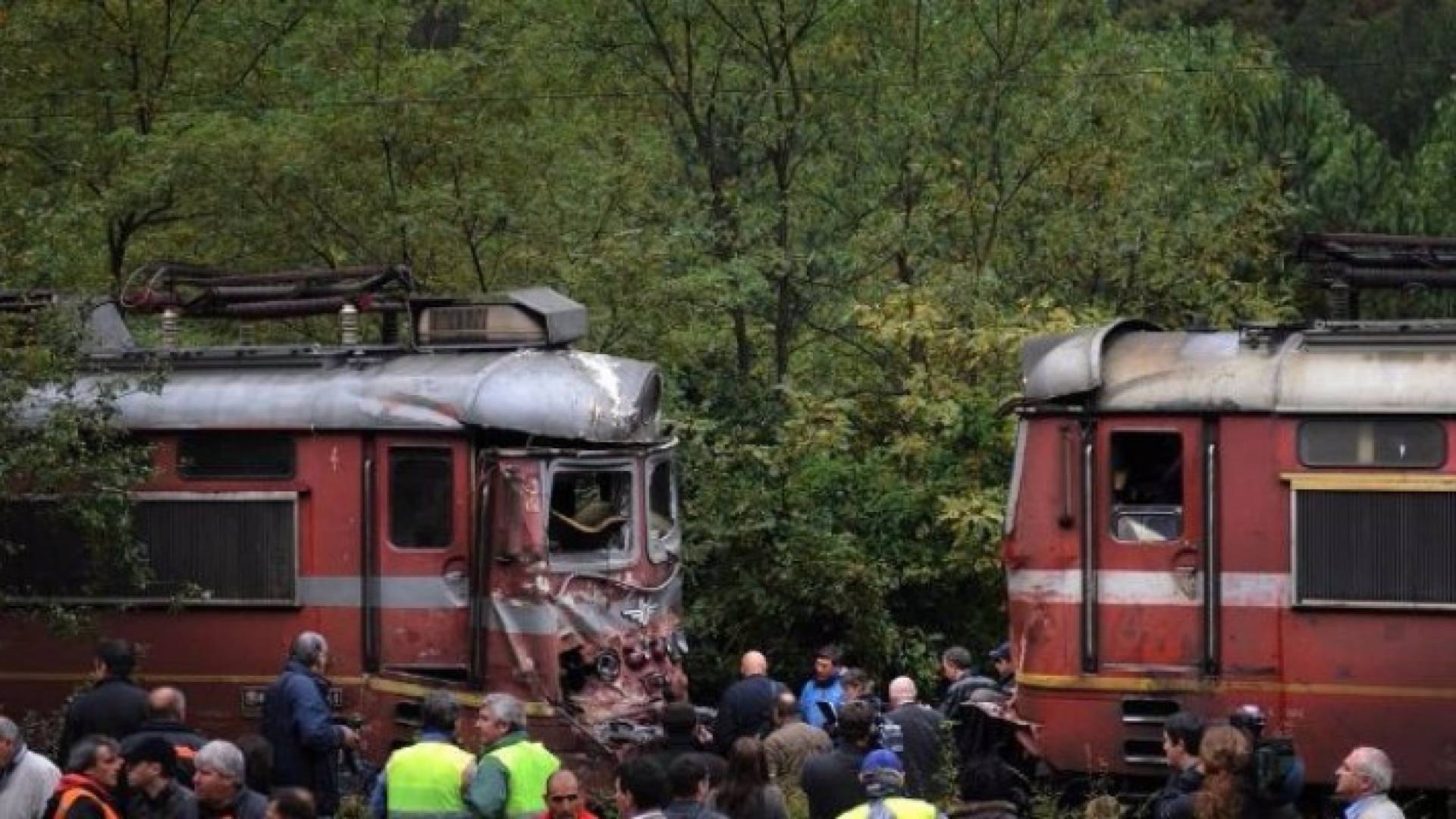 حادث سابق بين قطارين في بلغاريا