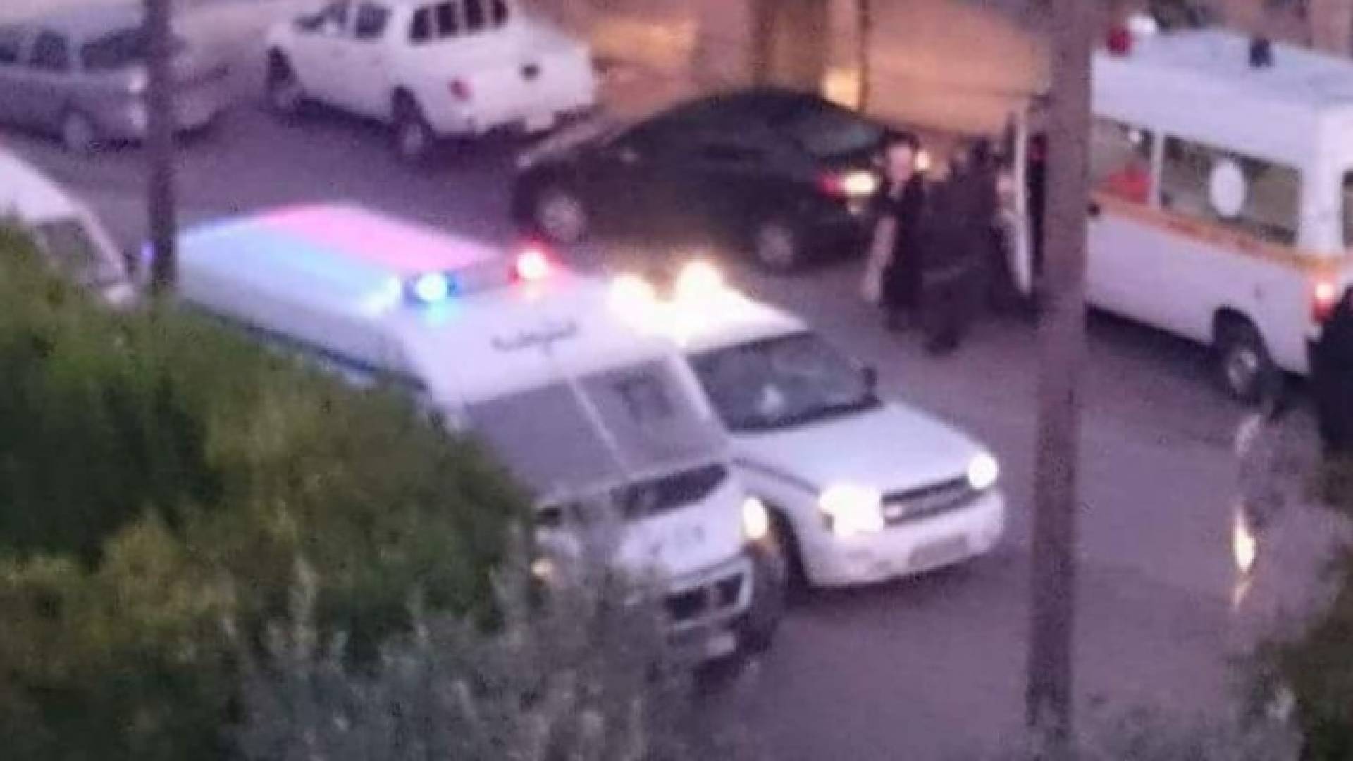 الأجهزة الأمنية في مكان الجريمة