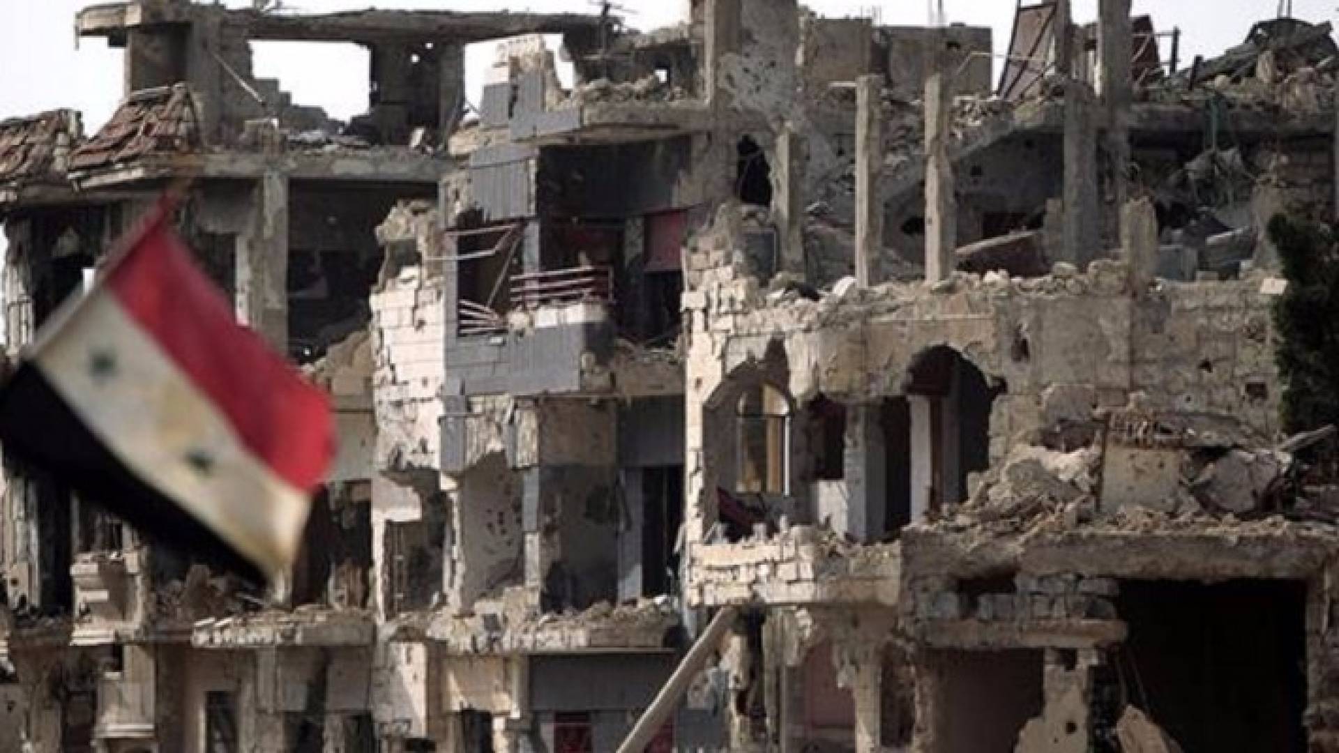 من أثار الدمار في سوريا 