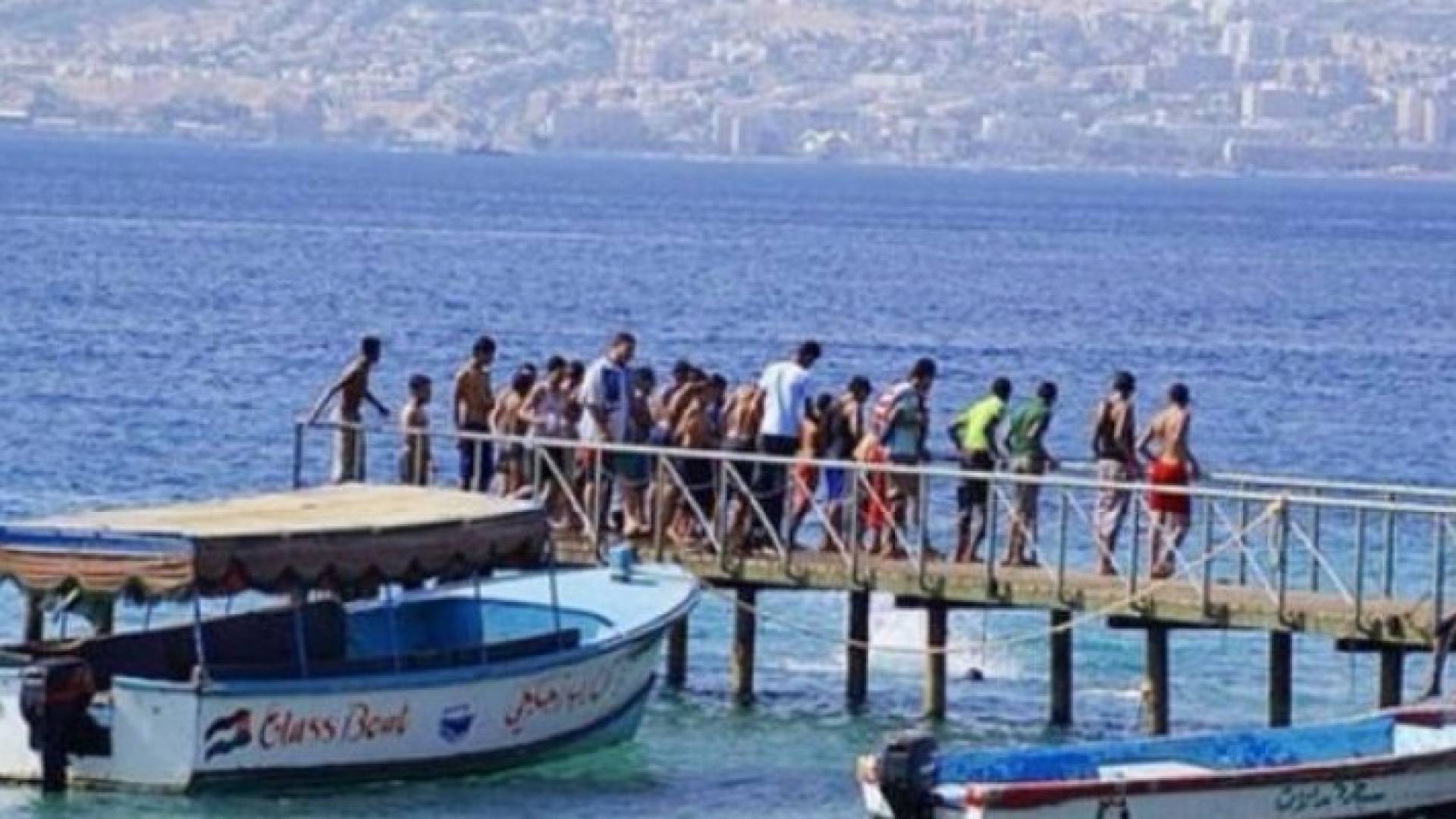 قوارب سياحية في العقبة