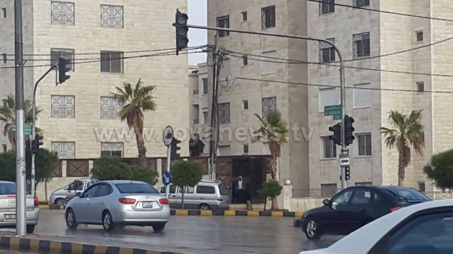 تعطل اشارة ضاحية الاقصى أمس الثلاثاء