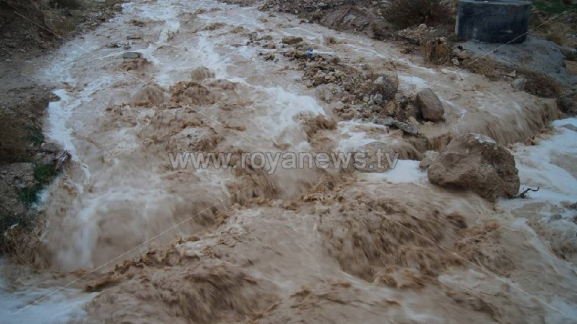 السيول في البترا