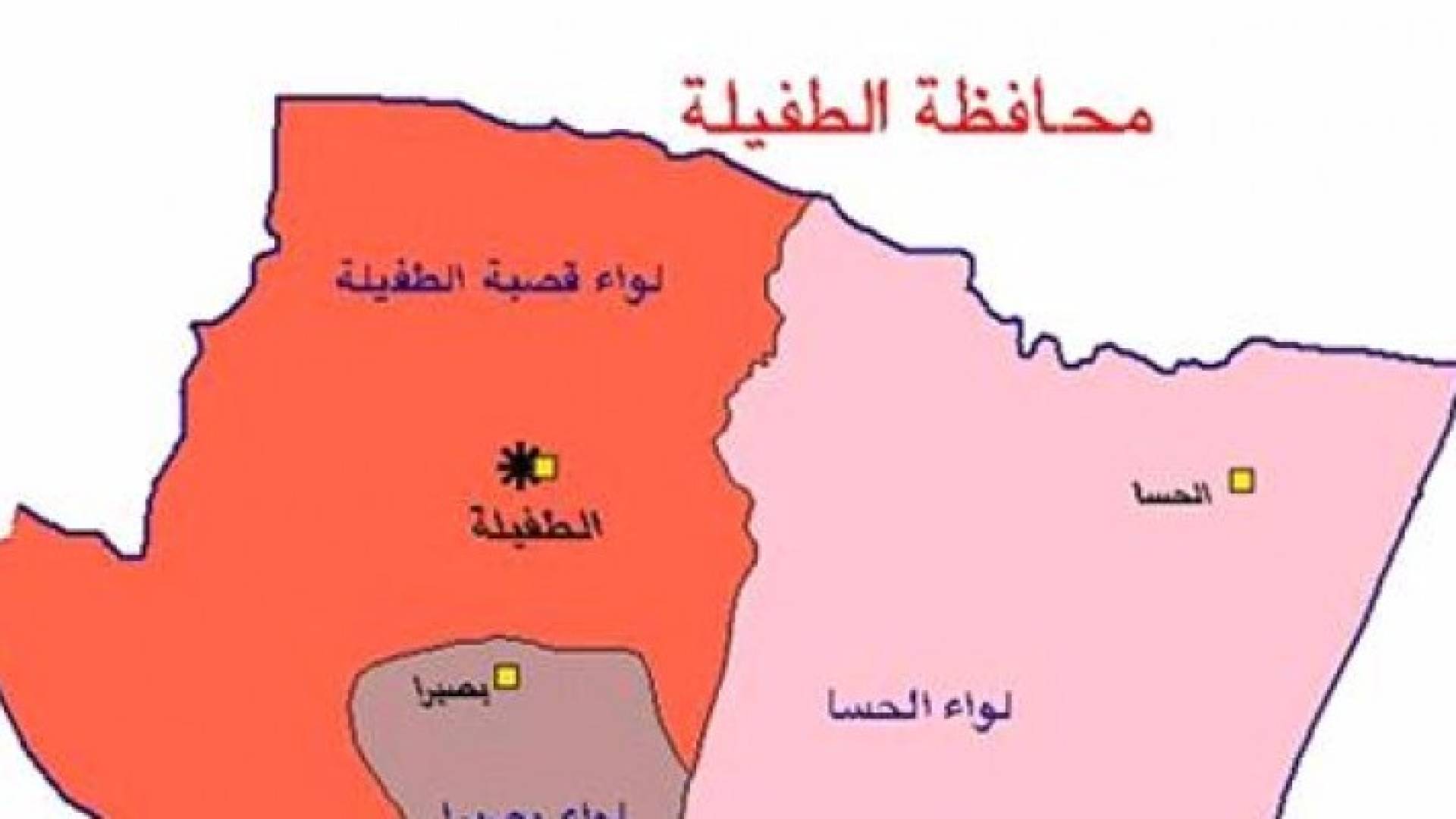 خريطة الطفيلة