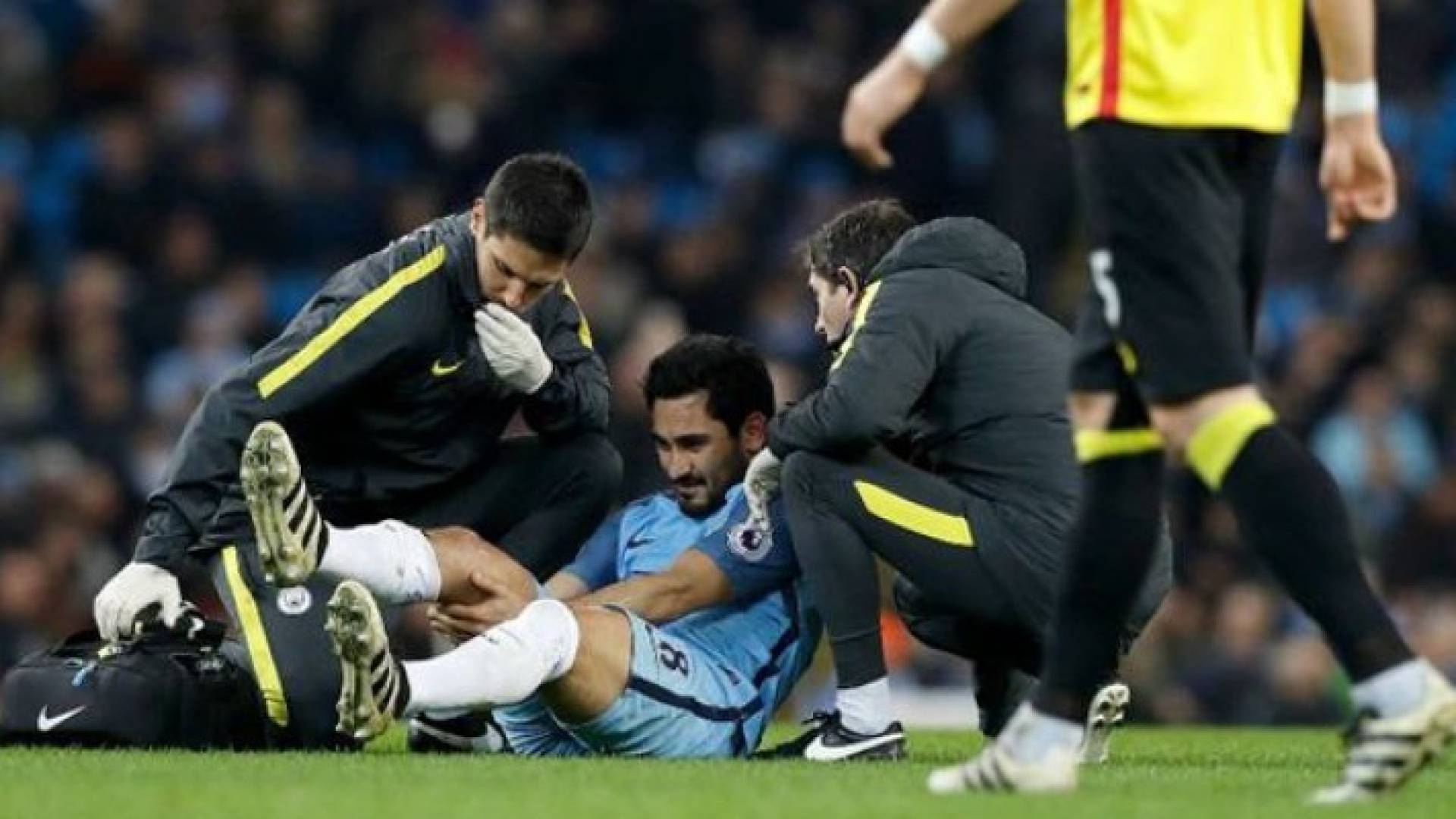 إلكاي جوندوجان لاعب مانشستر سيتي الإنجليزي