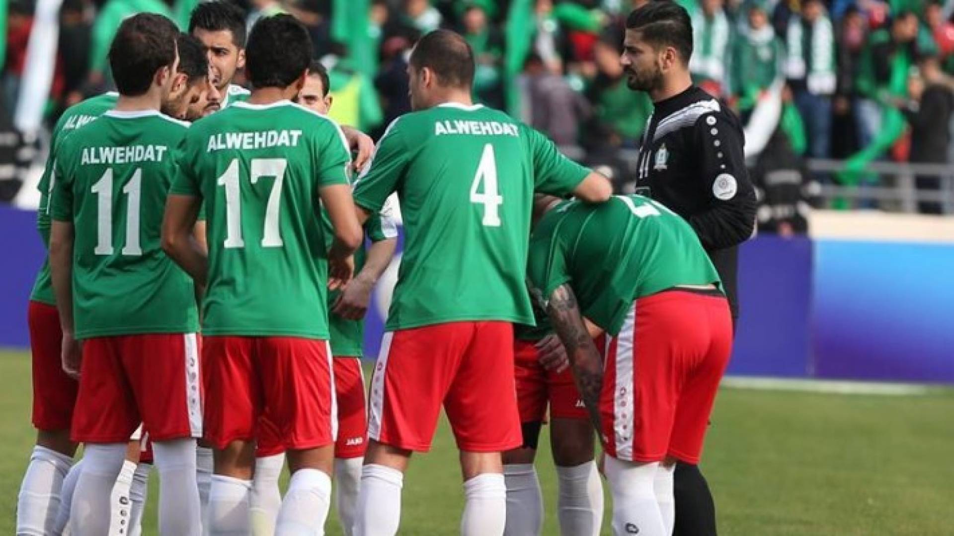 فريق الوحدات قبيل صافرة البداية