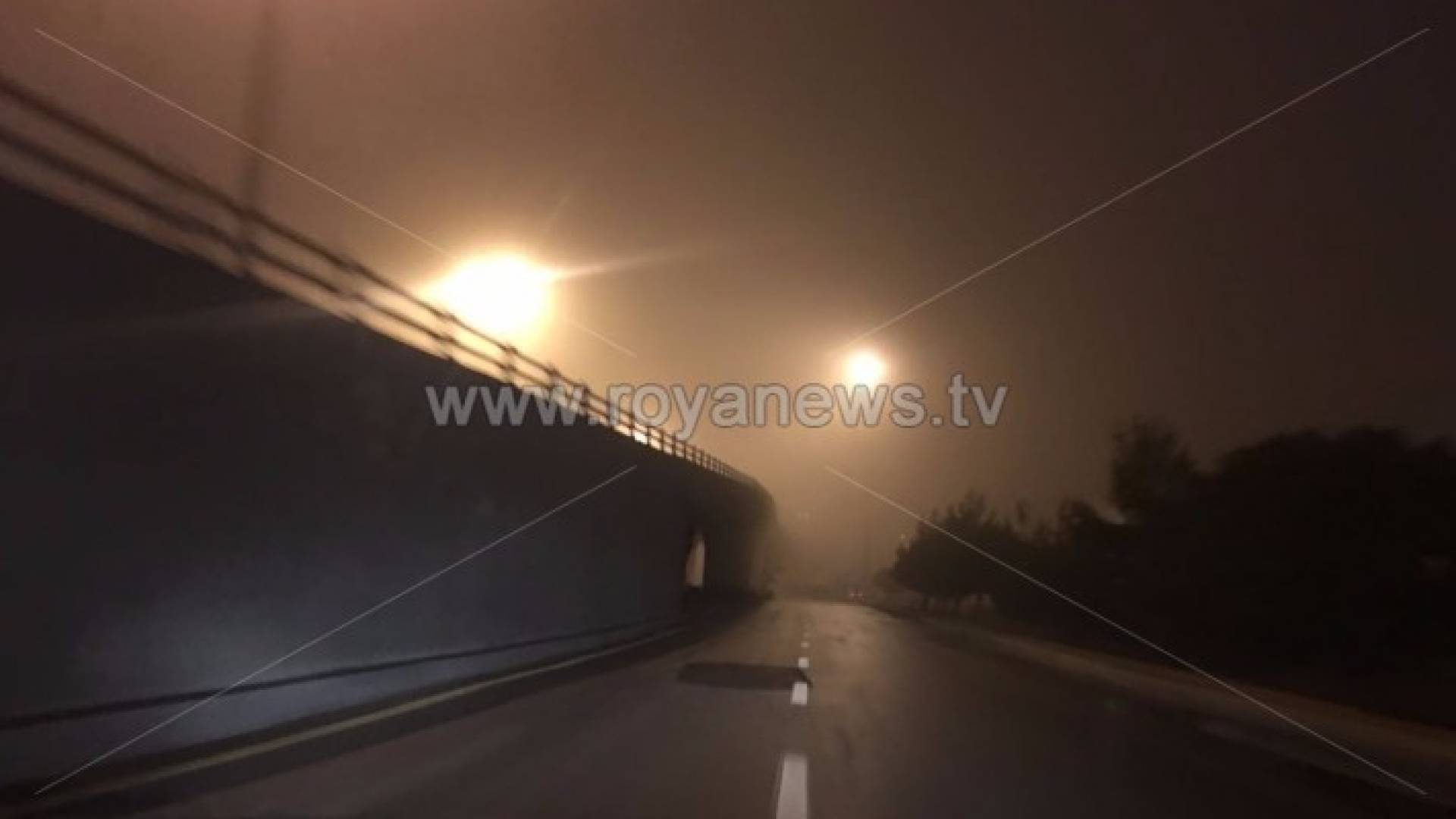 الضباب في بعض مناطق العاصمة عمان 