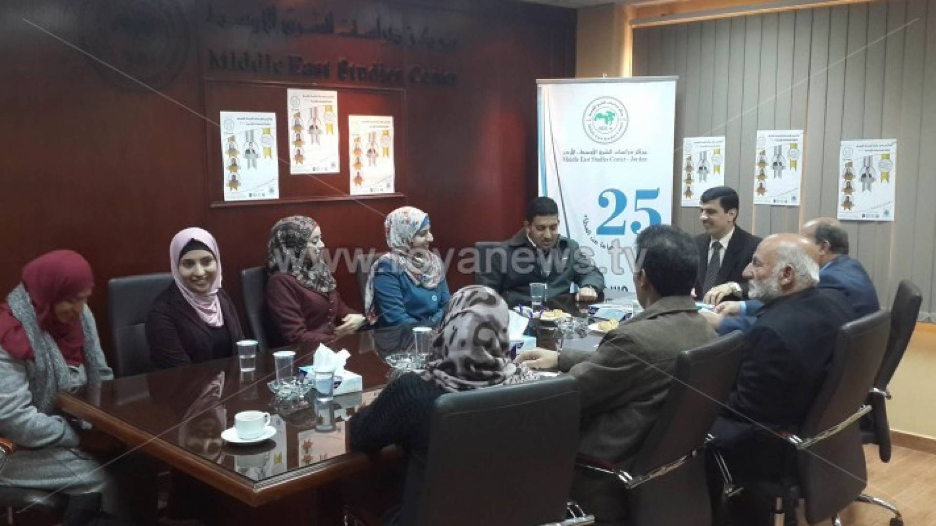 جانب من مؤتمر اعلان النتائج