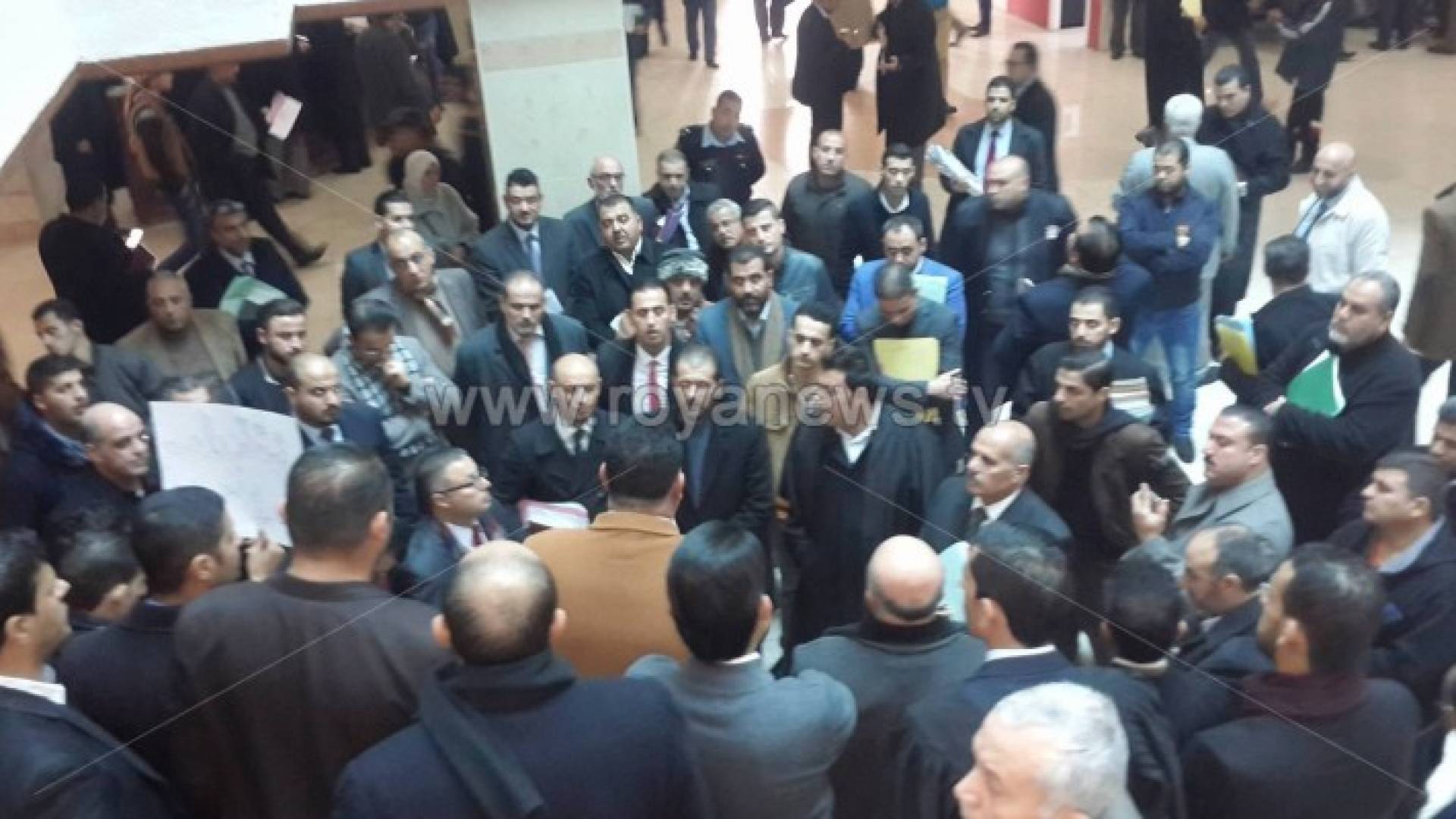 جانب من الاحتجاج