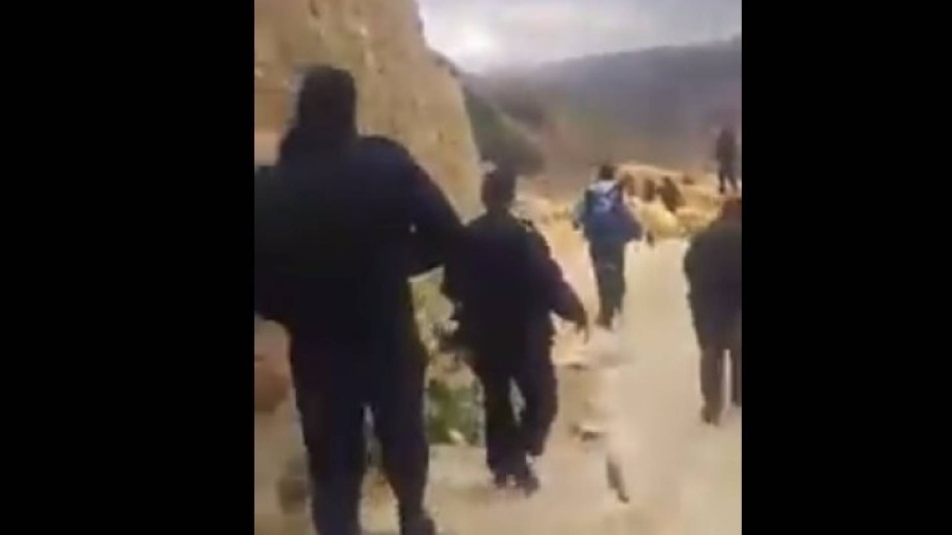 الصورة من الفيديو المتداول