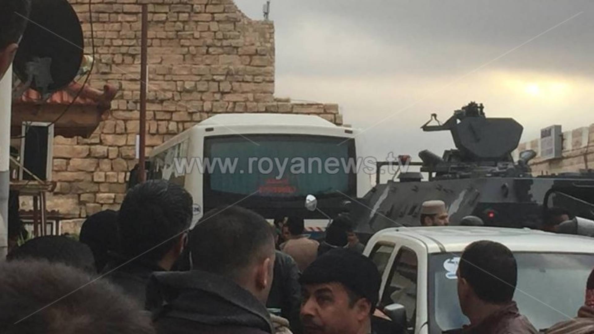 جانب من احداث الكرك