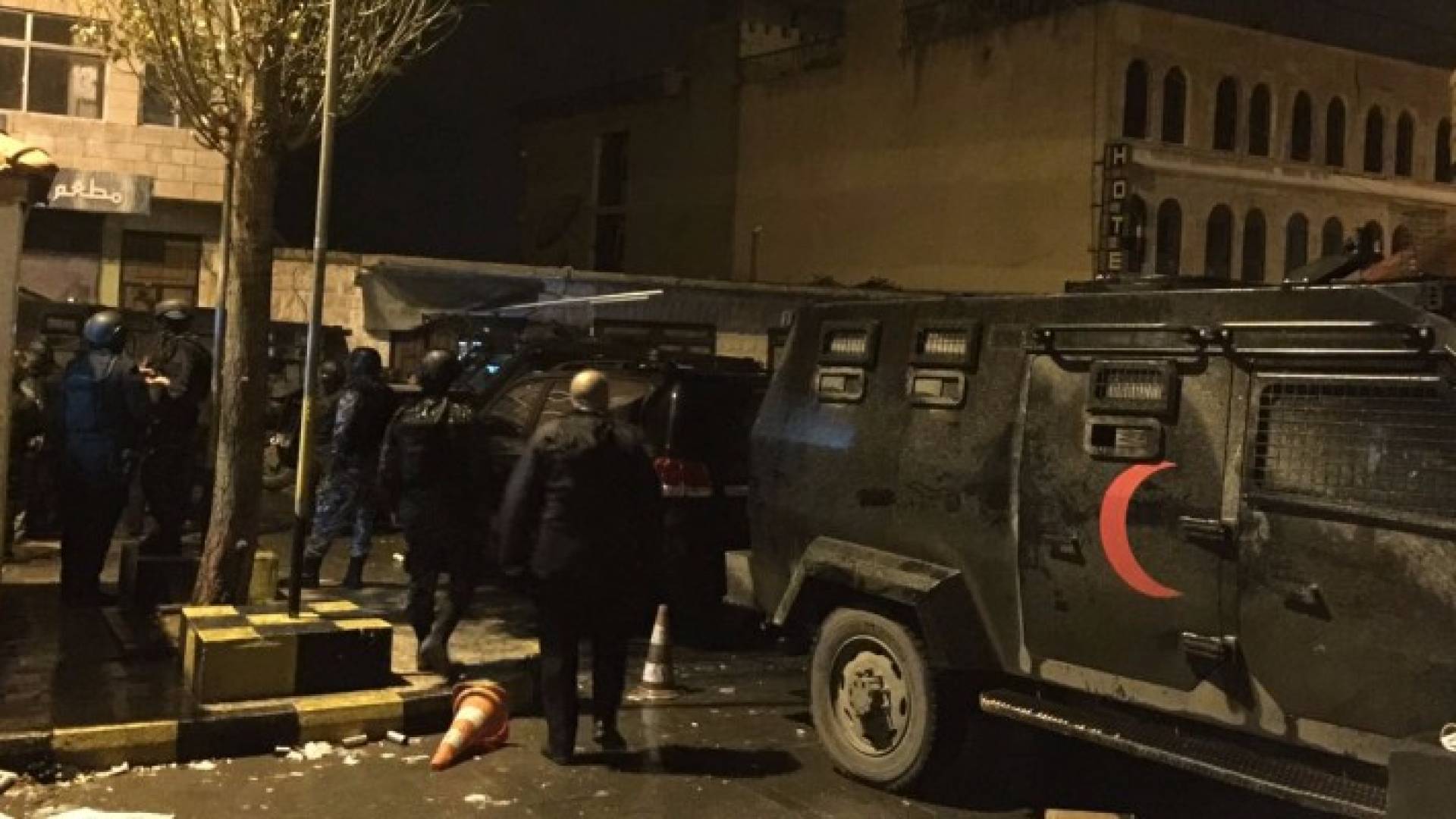 تواجد الأمن في الكرك 